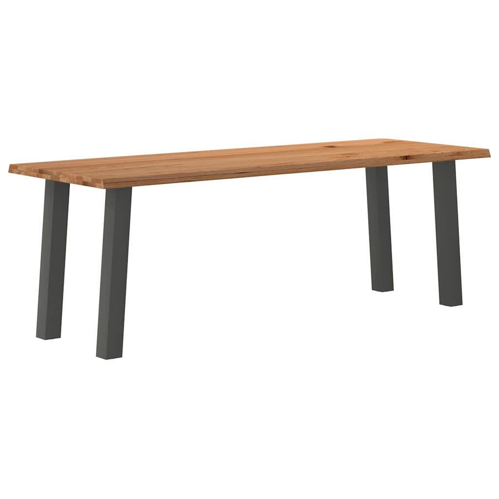 vidaXL Esstisch Esstisch mit Baumkanten 220x80x74 günstig online kaufen