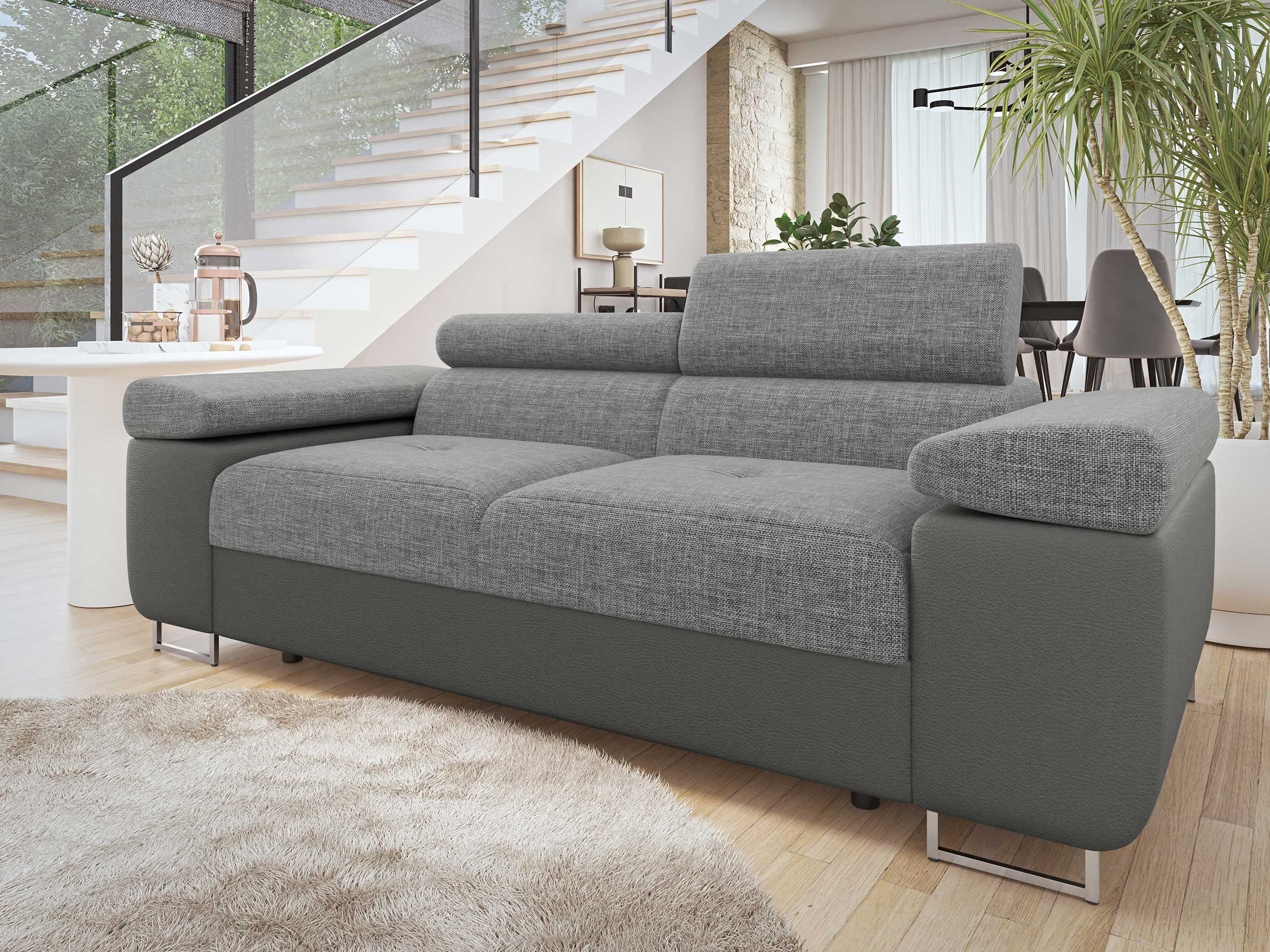 MIRJAN24 Sofa Torezio 2, Einstellbare Kopfstützen, günstig online kaufen