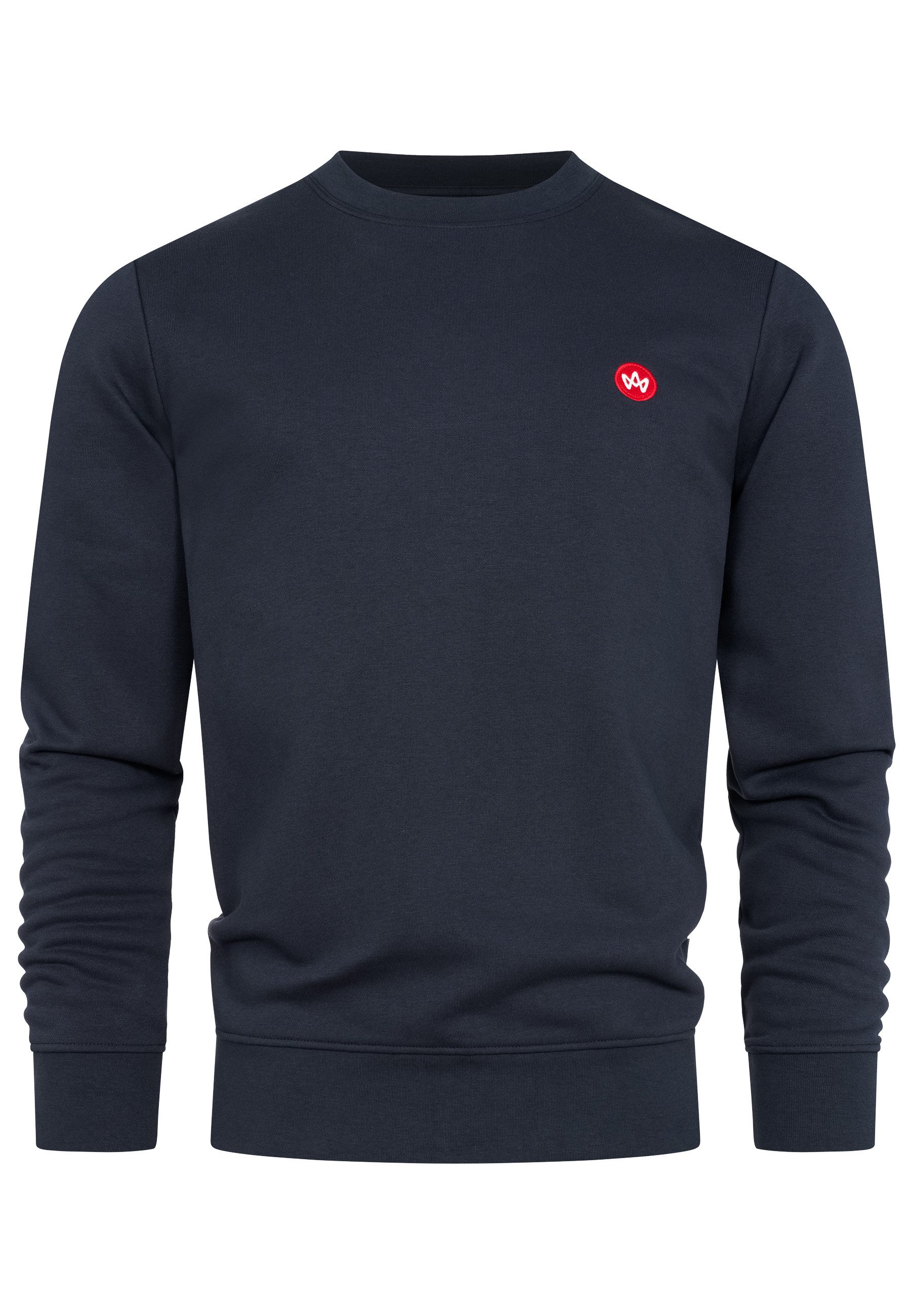 Kronstadt Kapuzenpullover KSLars Sweatshirt mit Rundhalsausschnitt günstig online kaufen