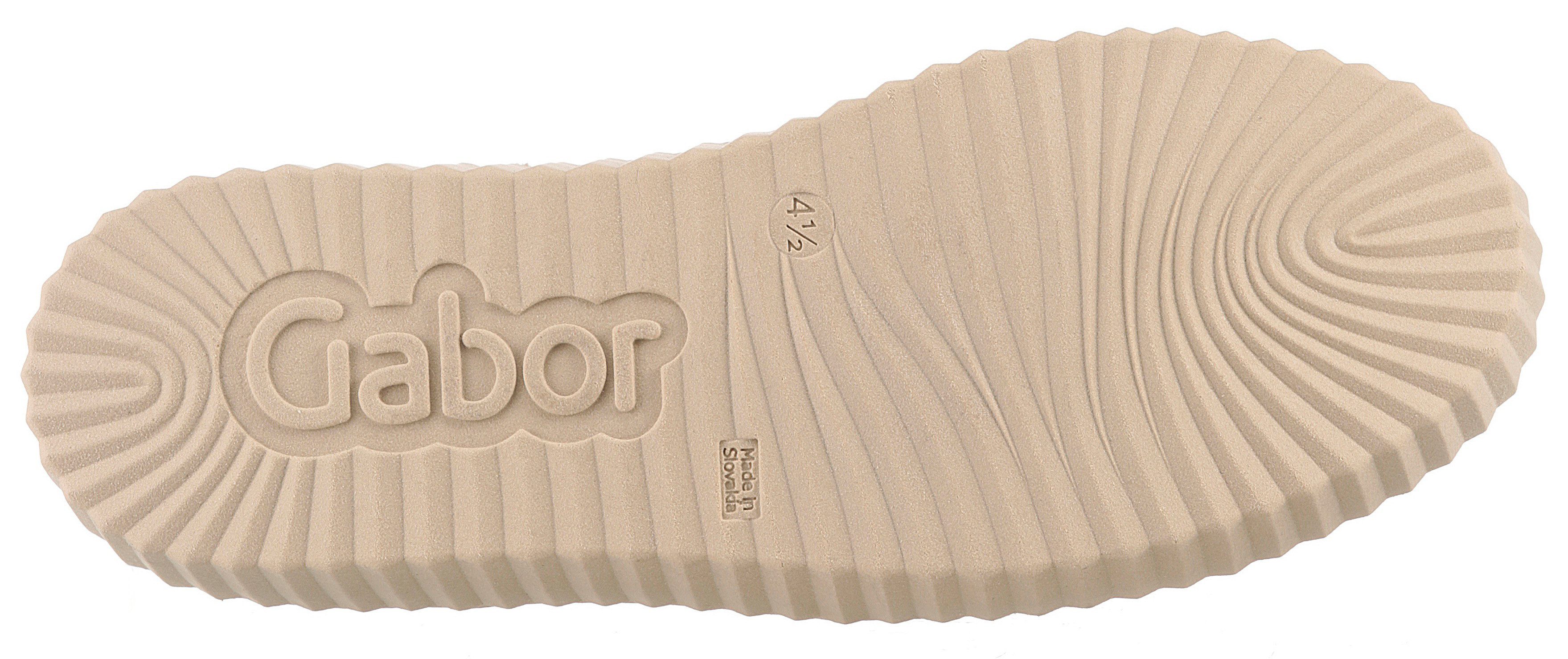 Gabor Plateausneaker, Freizeitschuh, Halbschuh, Schnürschuh mit Best Fitting-Ausstattung