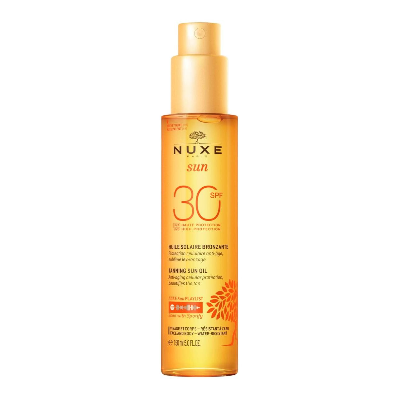 Sonnenschutzcreme Sun Huile Solaire Bronzante SPF 30