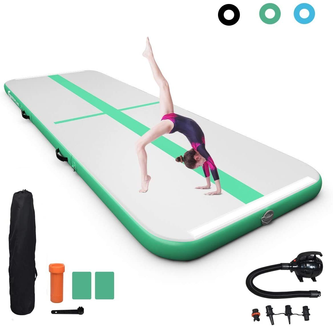 COSTWAY Trainingsmatte »Air Track Gymnastikmatte Tumbling Matte