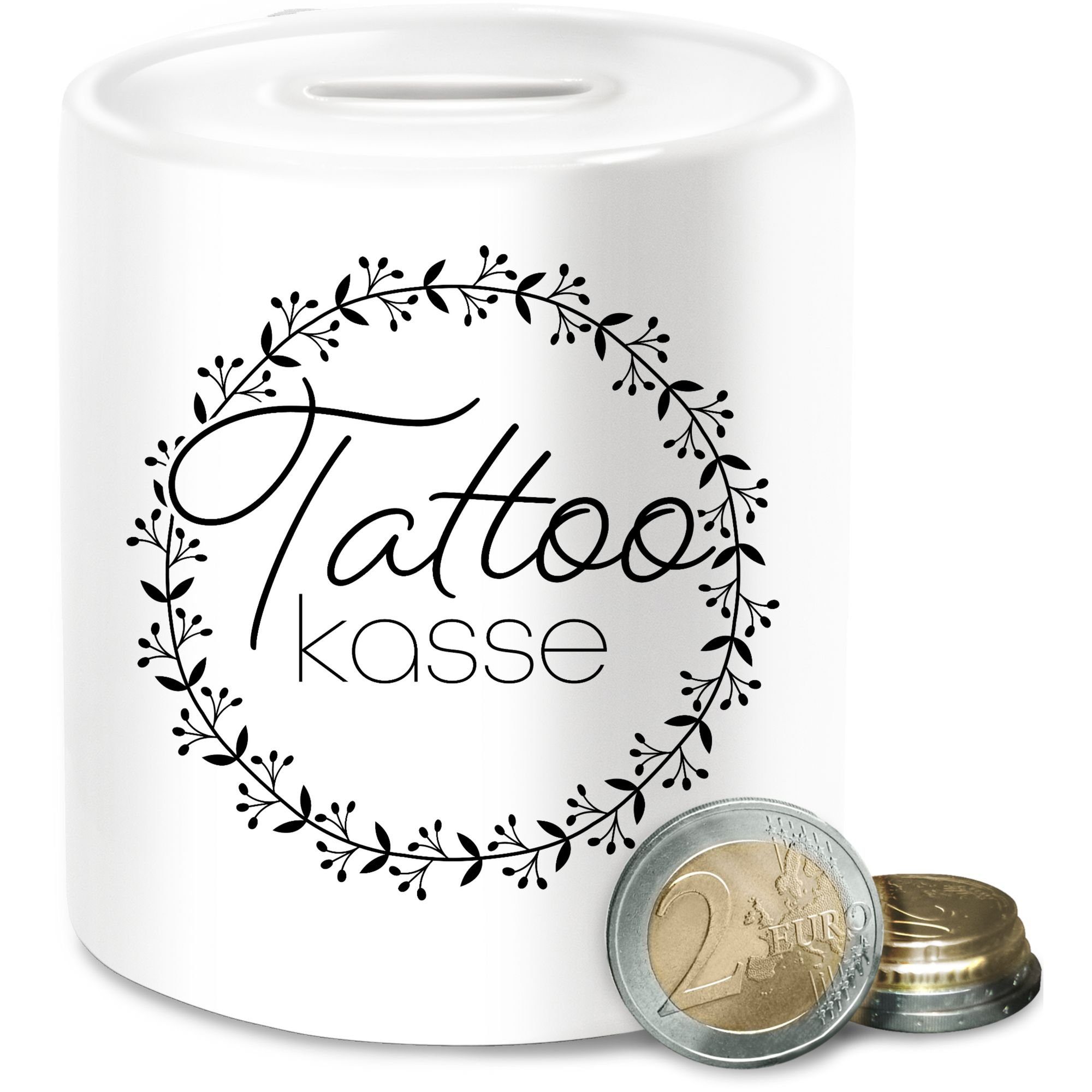 Shirtracer Spardose Tattoo Kasse Cash Sparen, (1-tlg), Tattoo günstig online kaufen