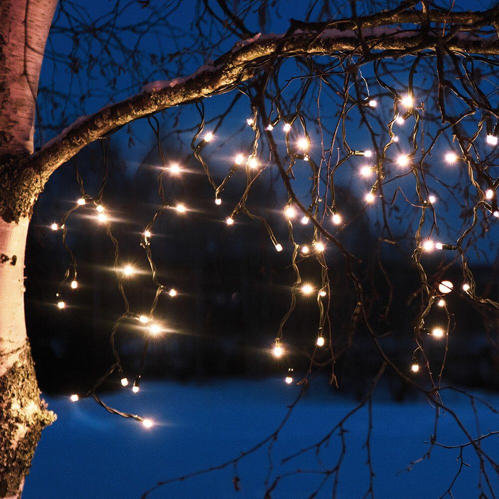 Markslöjd LED-Lichterkette Verlängerungs-Kette Chrissline Combi 100 warmweiße LEDs