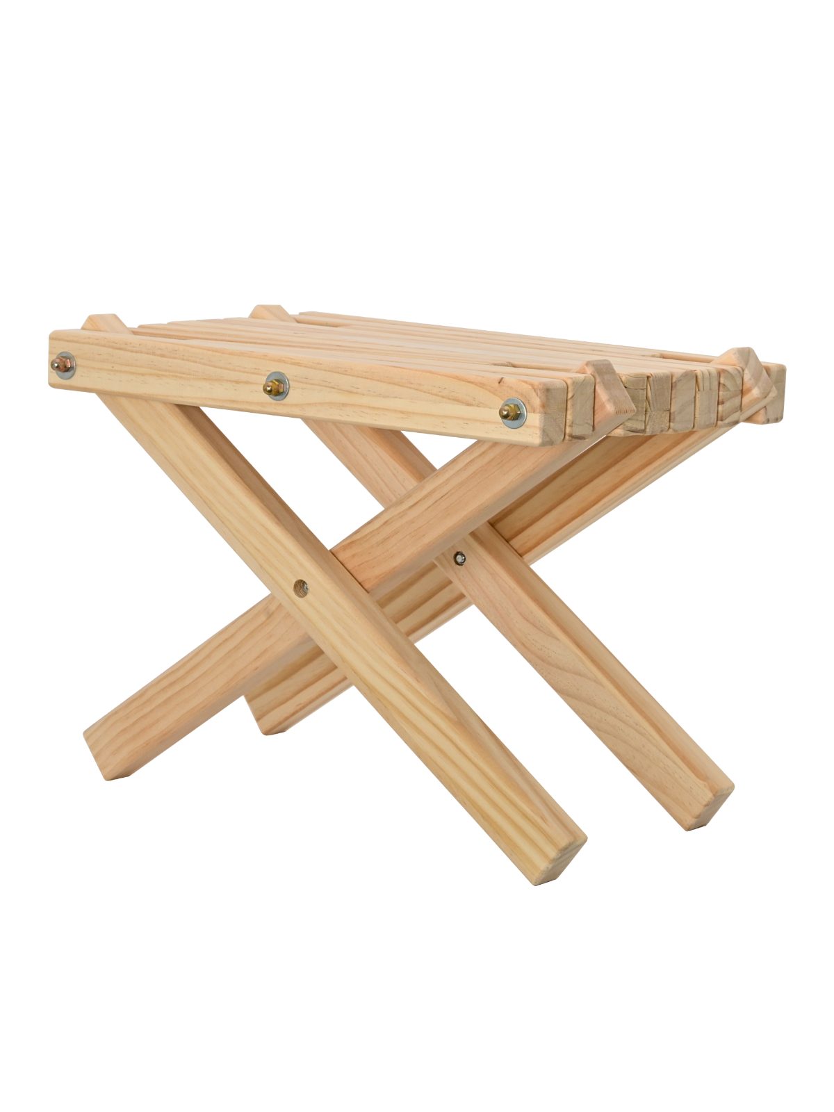 holz4home® Sitzgruppe Skandinavisches Liegestuhl Set aus Kiefernholz für Terrasse & Lounge, Geripptes Design