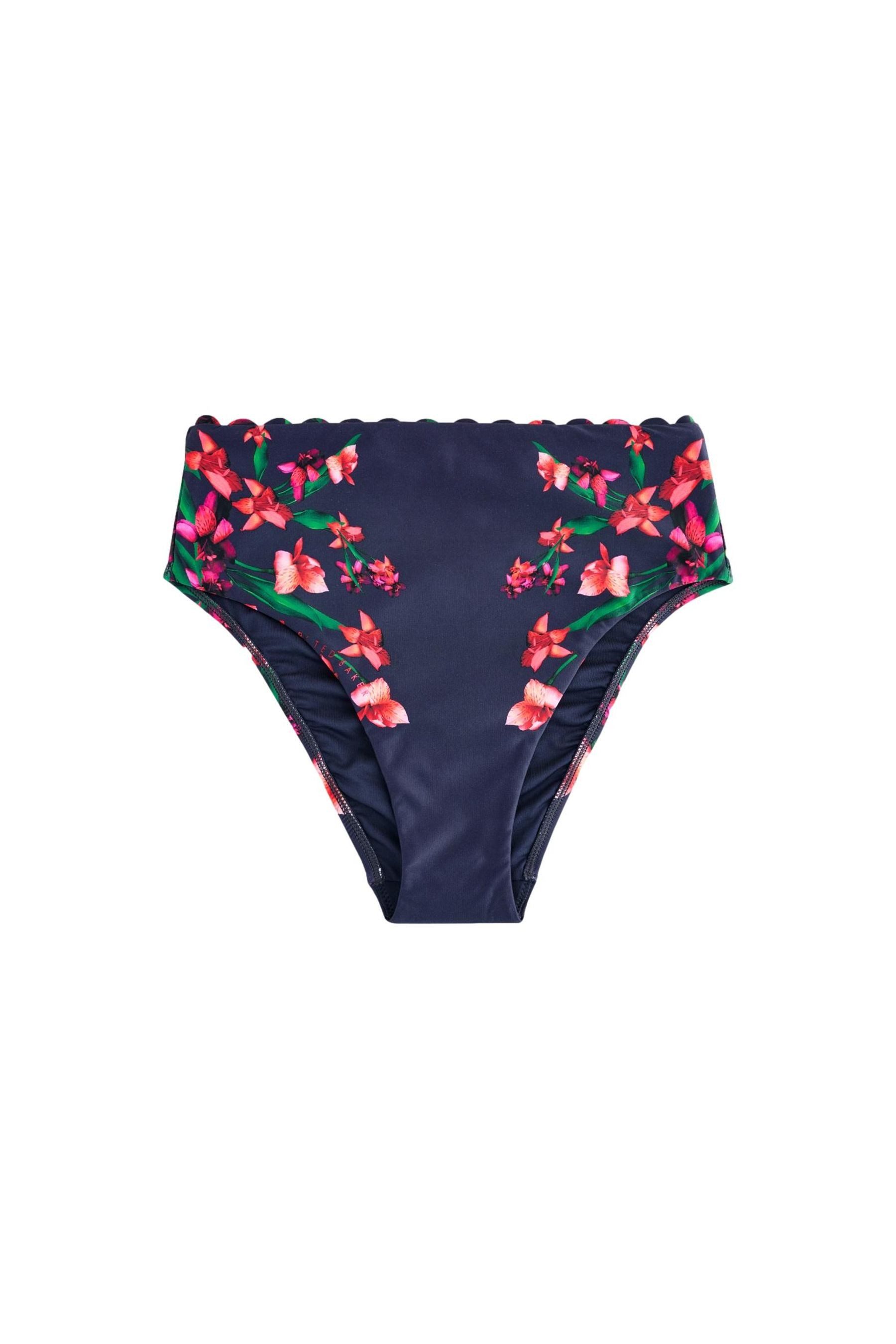 B by Ted Baker Bikini-Hose B by Ted Baker Hochbund-Slip, hoher Beinausschnitt (1-St)