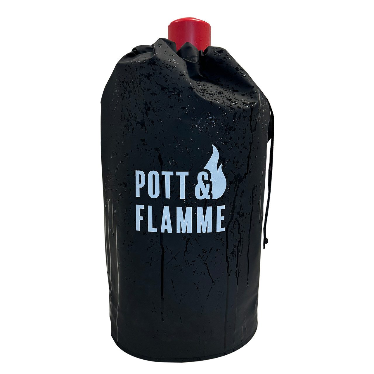 BlueCraft Abdeckhaube, 11 kg Gasflasche inkl. Druck "Pott & Flamme"