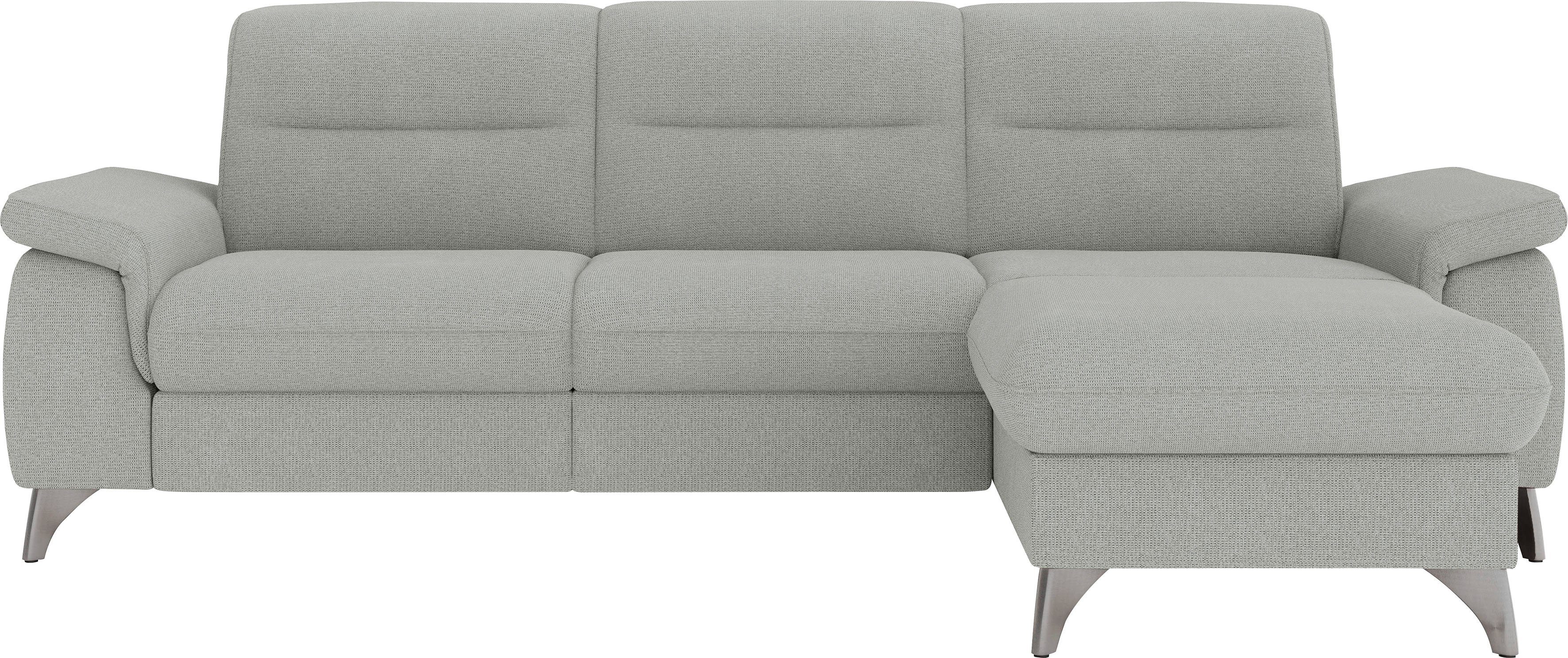 sit&more Ecksofa Astoria, wahlweise motorischer mit Relaxfunktion