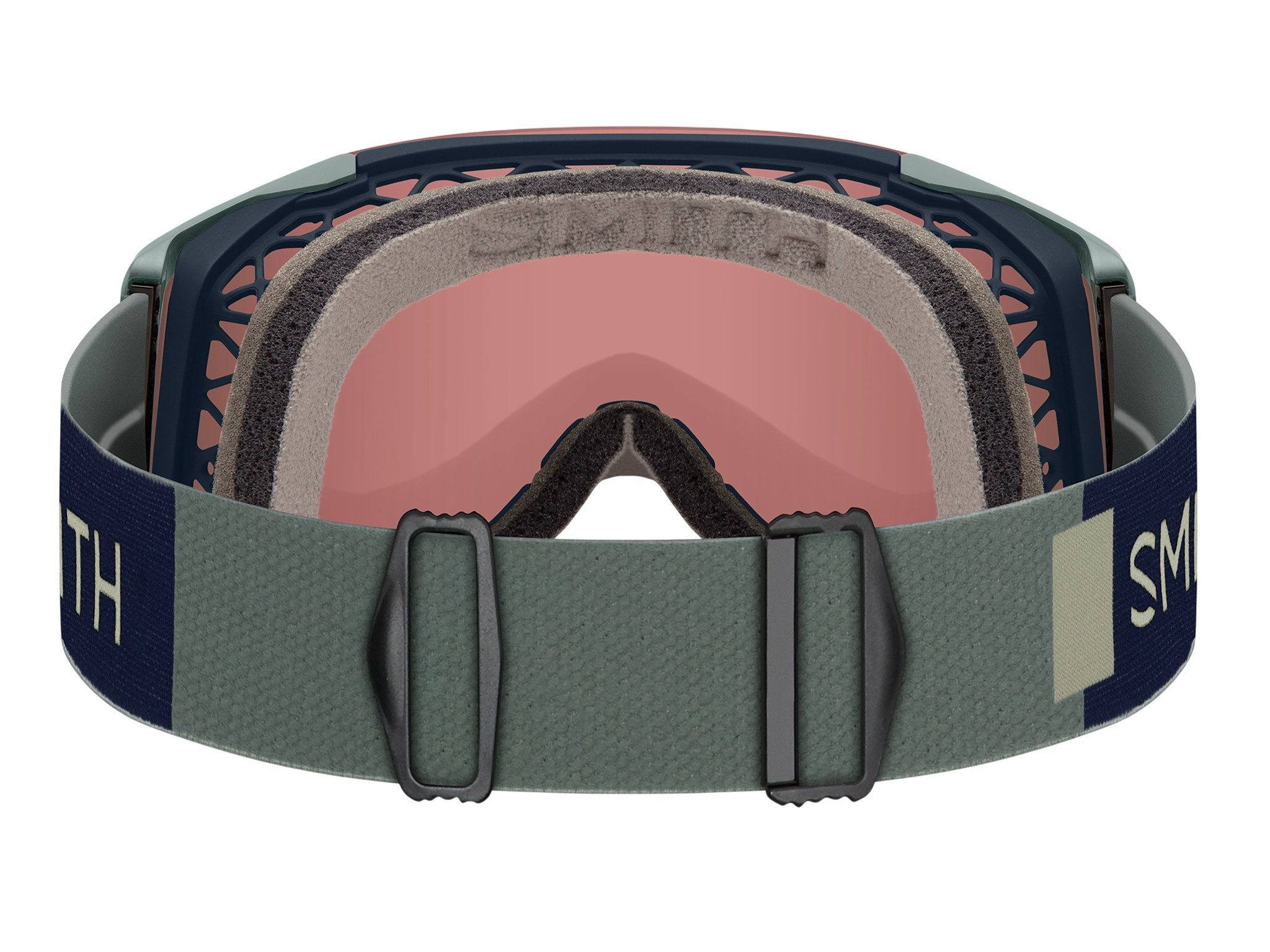 Smith Fahrradbrille Rhythm MTB (ChromaPop-Anti-Fog-Scheibe) midnightnavyblau/sagegrün