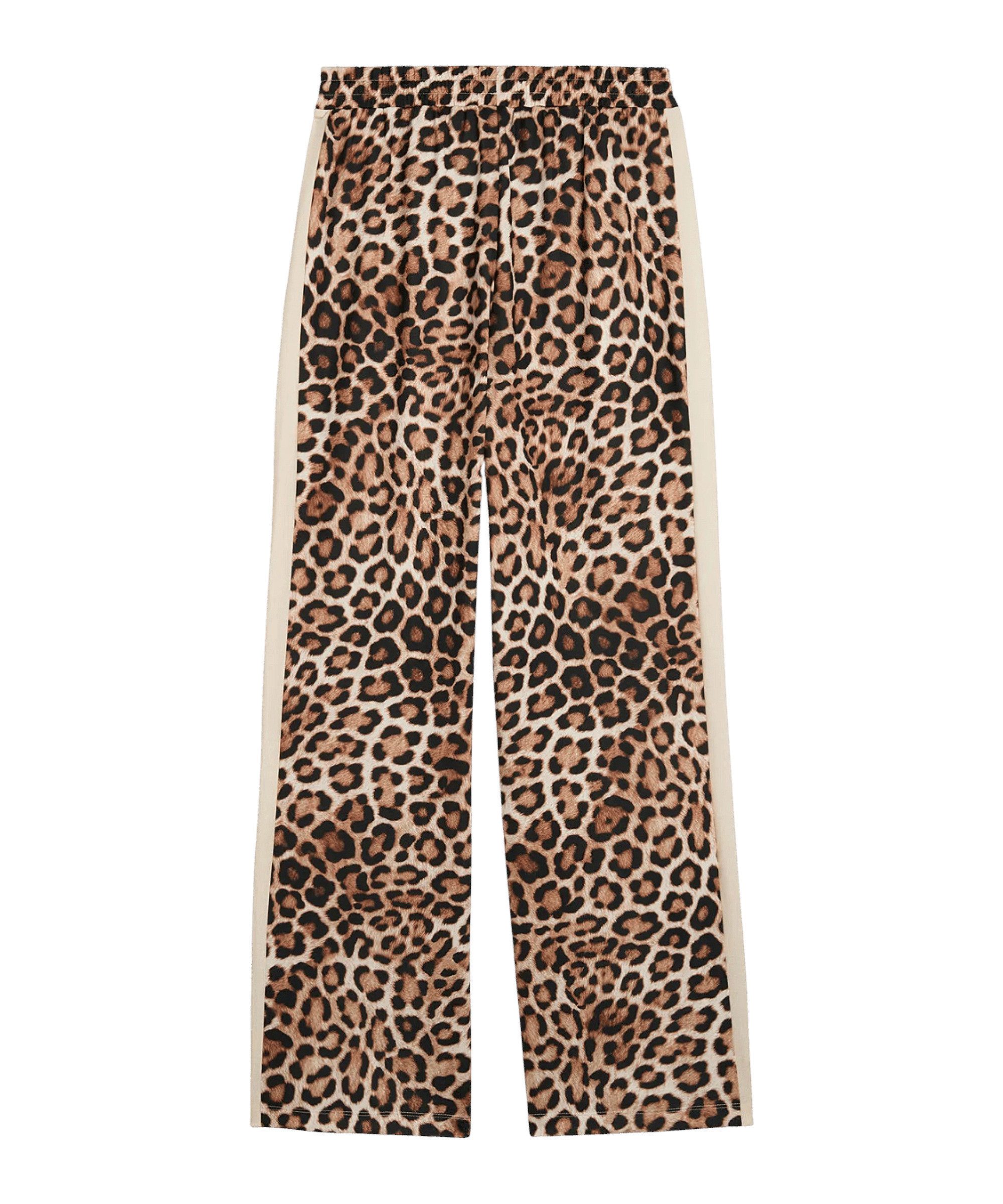 PUMA Sporthose PUMA T7 Leo Luxe AOP Straight op Hose Damen Weiß günstig online kaufen