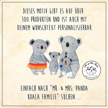 Mr. & Mrs. Panda Kinderbecher Koala Familie - Gelb Pastell - Geschenk, Kindertasse, Koalas, Papa, P, Kunststoff, Bruchfest
