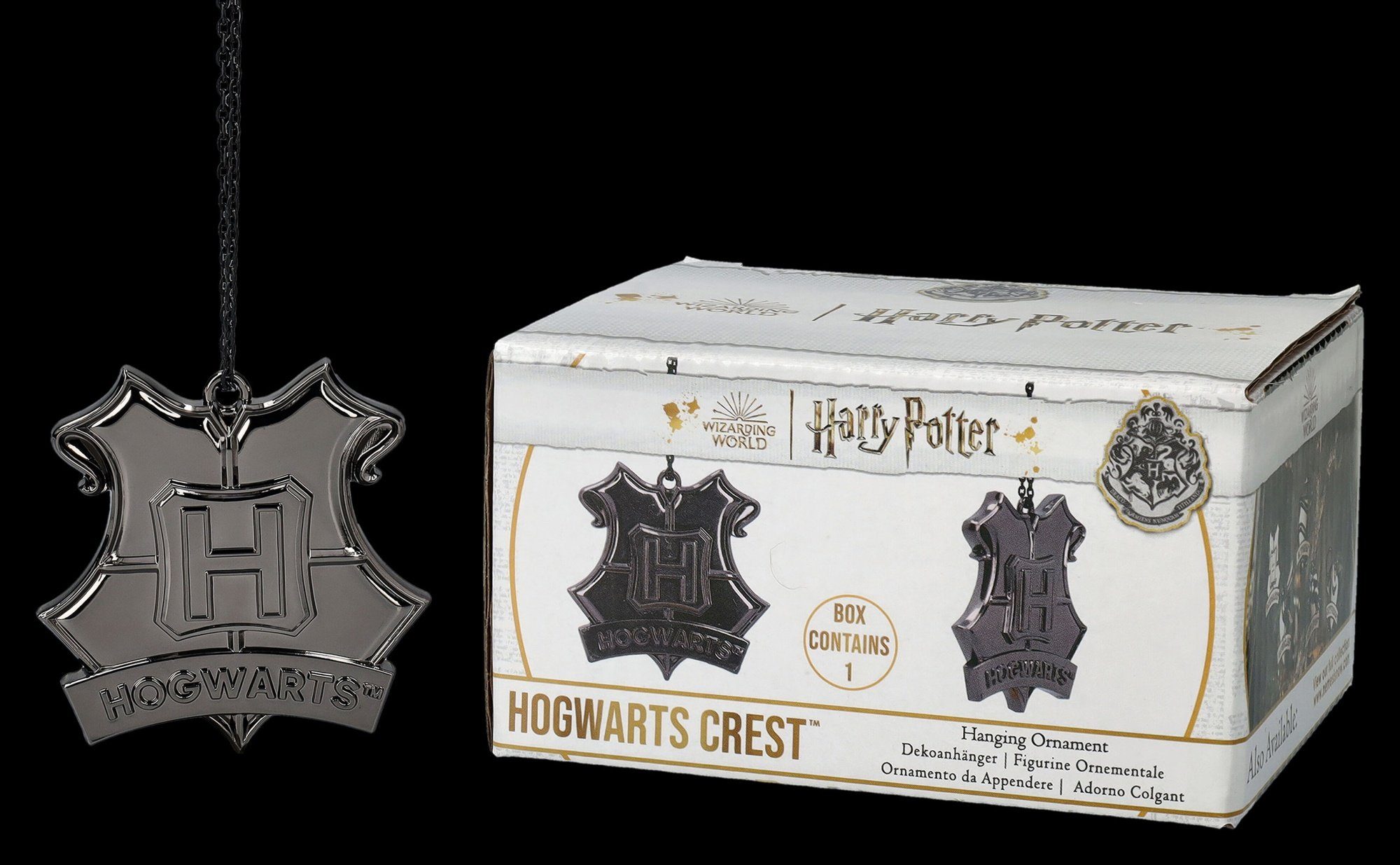 Figuren Hängeornament Wappen (1-tlg) GmbH Hogwarts Christbaumschmuck Shop - Fantasy Weihnachtsdeko Potter Harry -