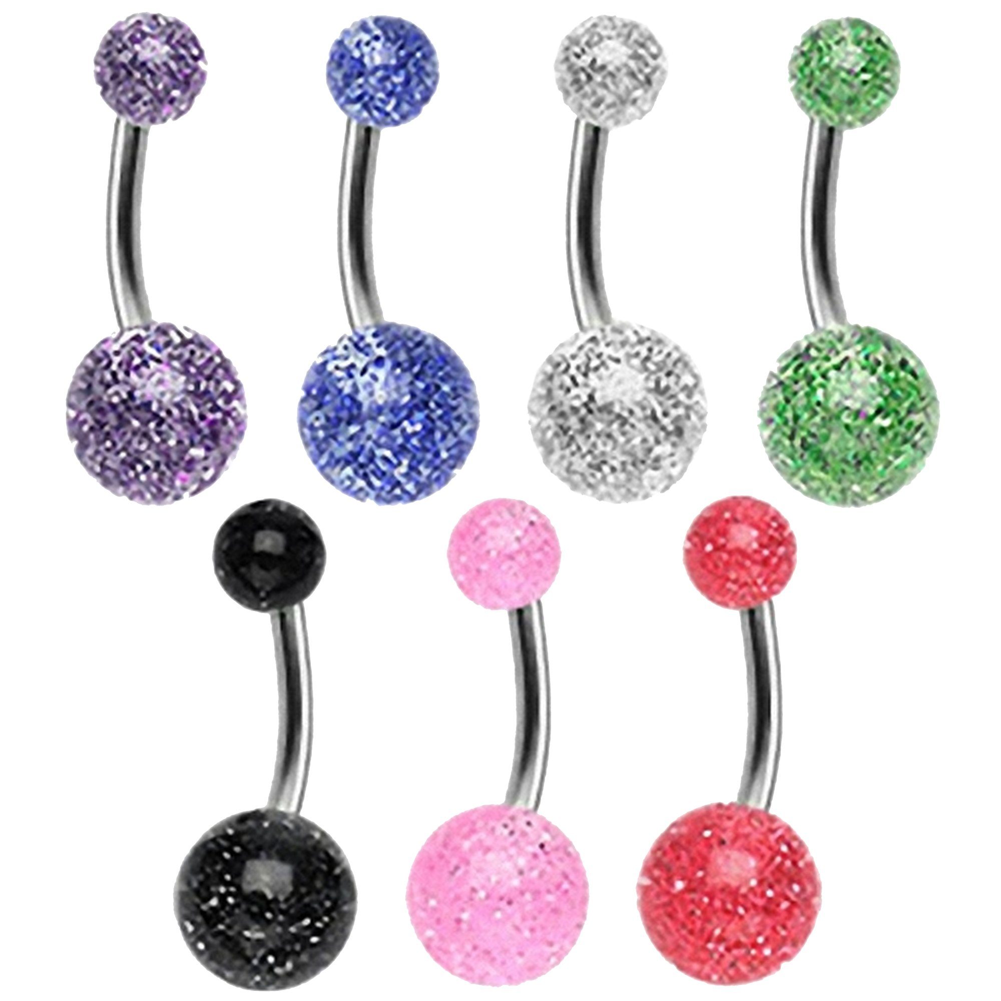 Taffstyle Bauchnabelpiercing Piercing Titan UV Ultra günstig online kaufen