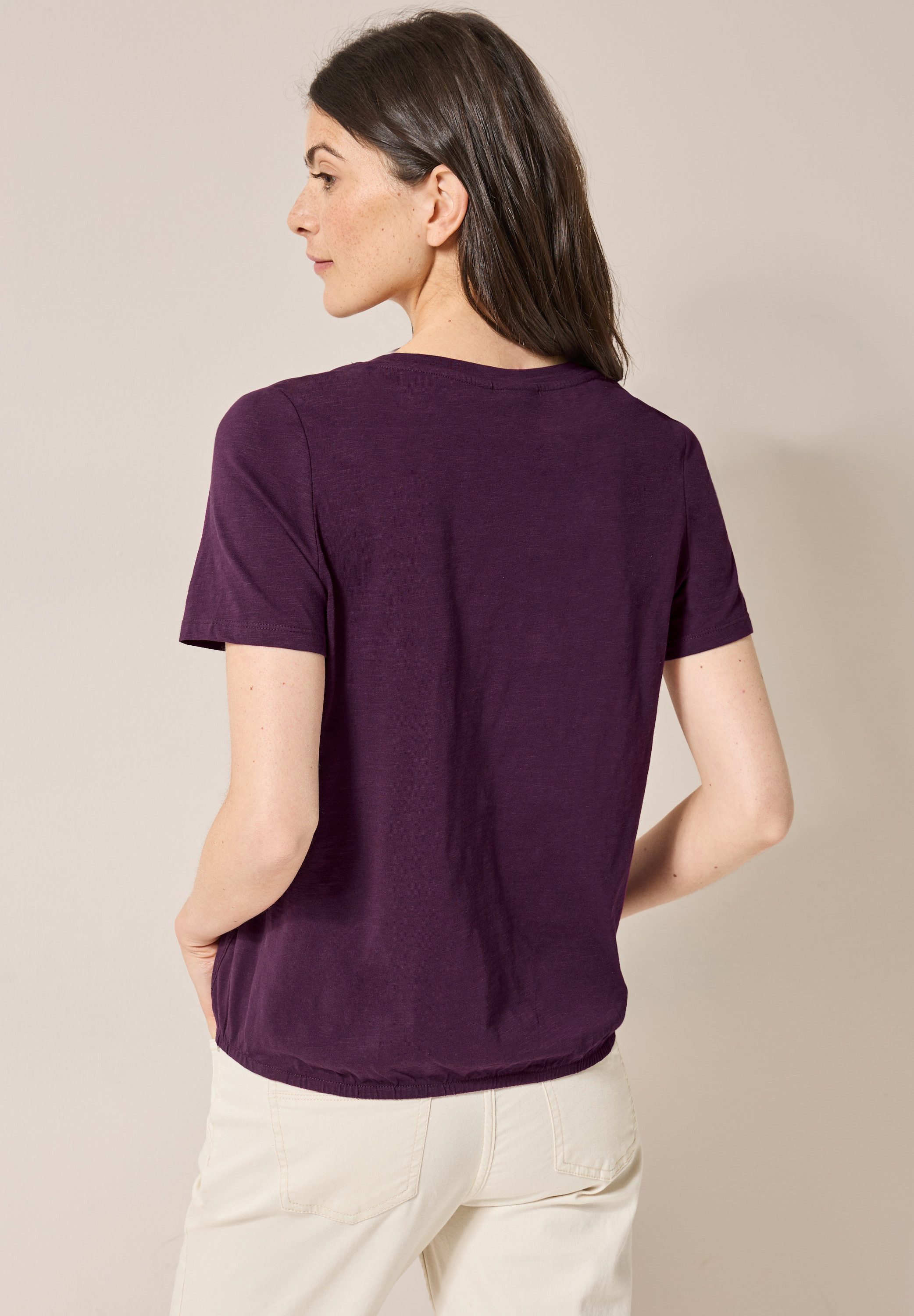 Cecil T-Shirt, aus reiner Baumwolle günstig online kaufen