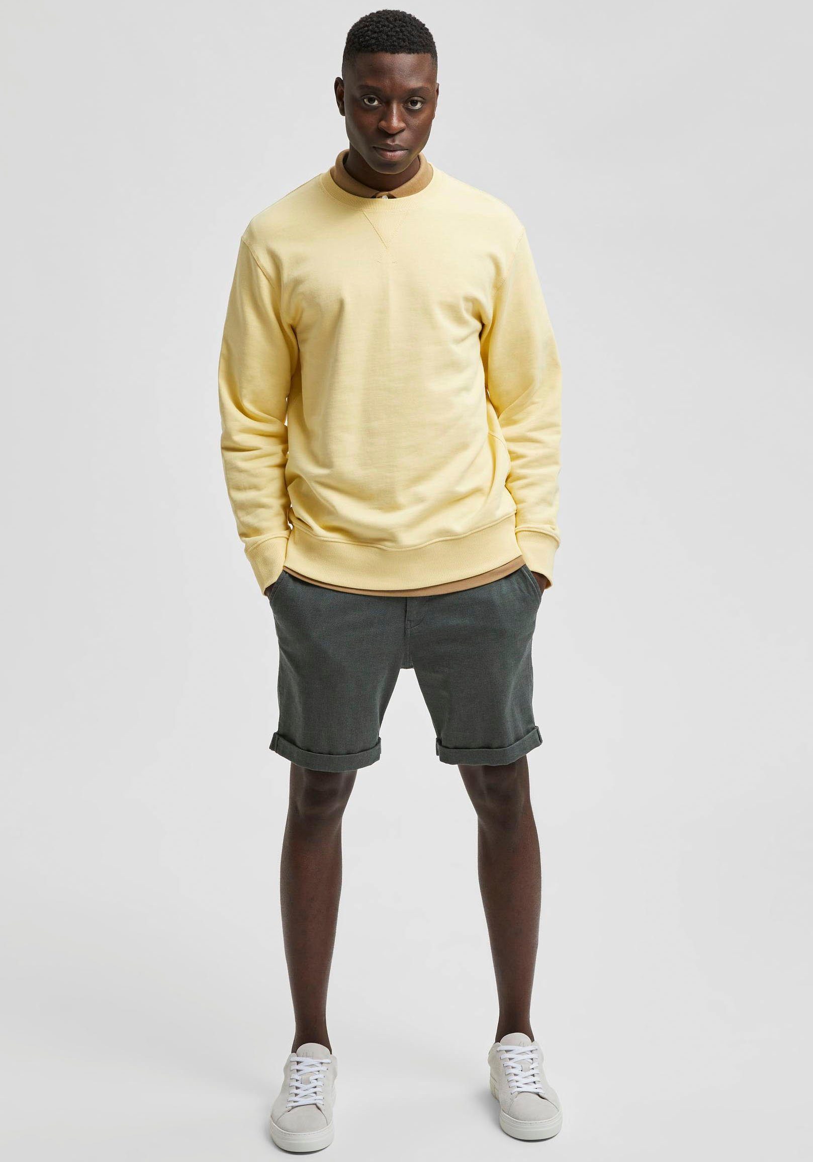 S Gr Herren Kleidung Pullover & Sweater Pullover mit V-Ausschnitt Selected Homme Pullover mit V-Ausschnitt grau Selected Homme Pullover 
