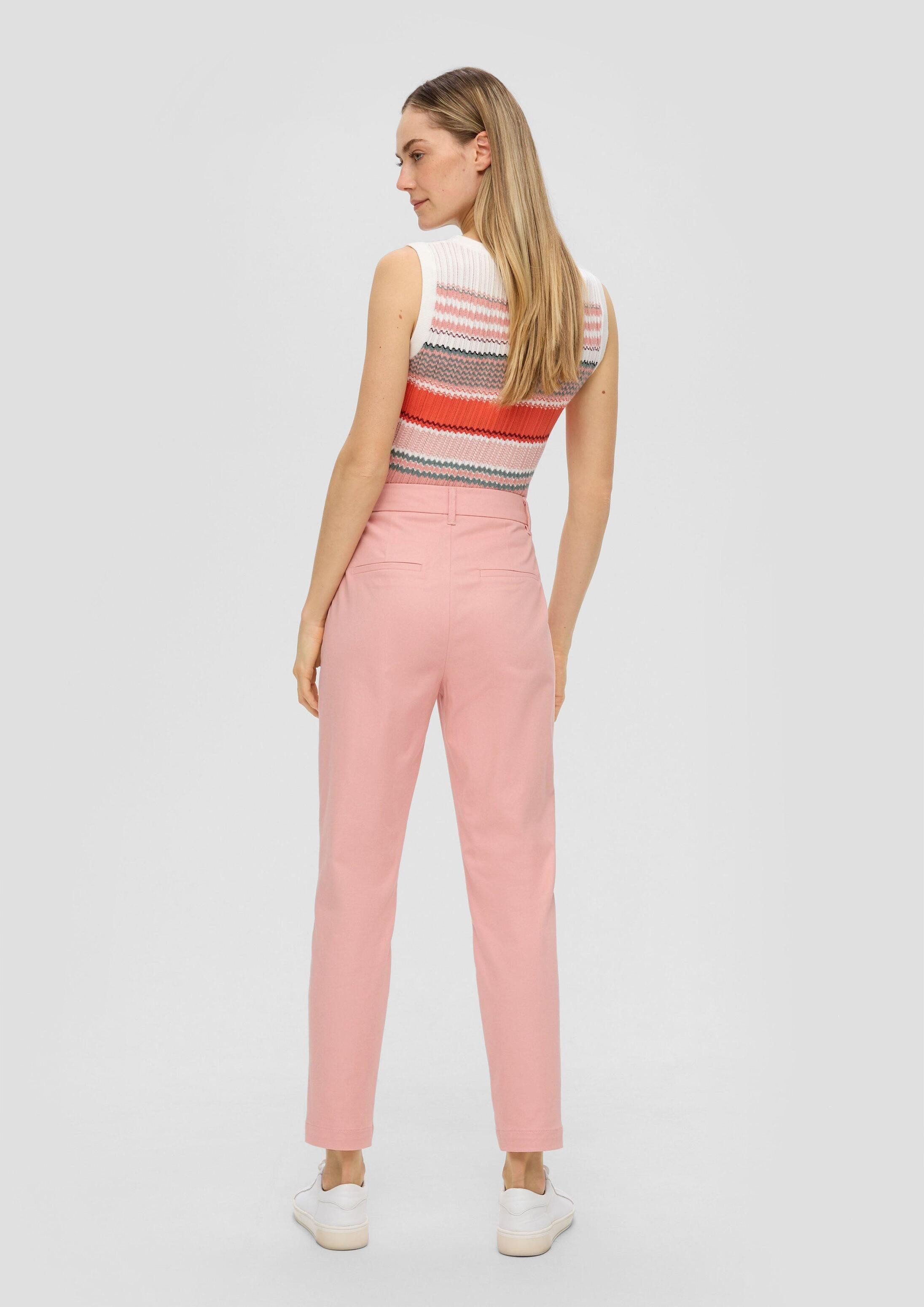 s.Oliver Jogginghose Hose Elastische Hose mit Tapered Leg