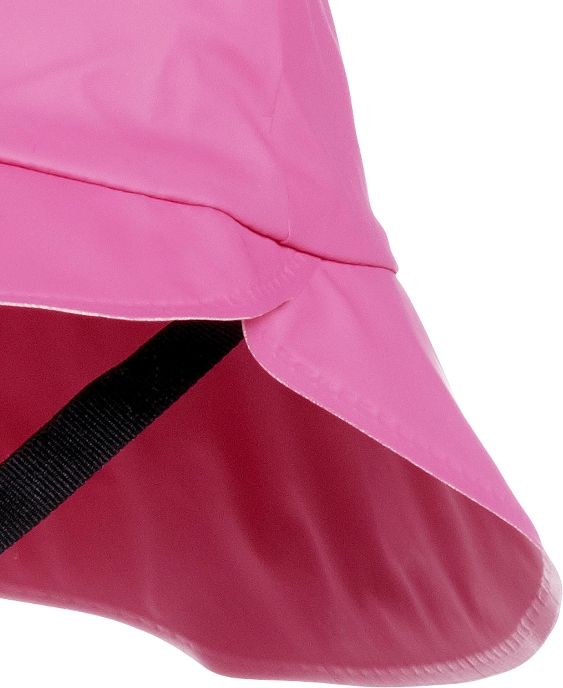 Baumwollfutter pink Playshoes Regenmütze, Schirmmütze