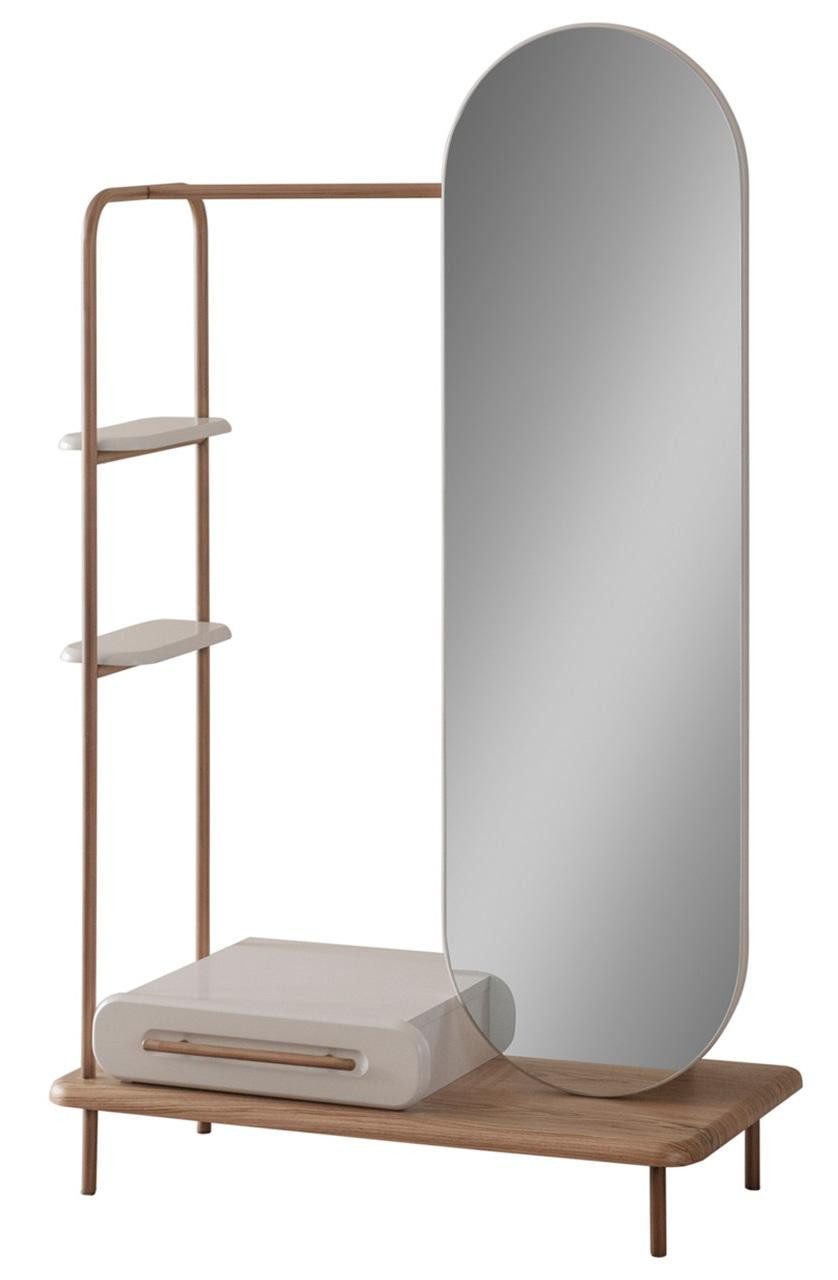 JVmoebel Standspiegel Spiegel Stil modern beige bequem praktisch Schlafzimmer komfortabel (1-tlg)