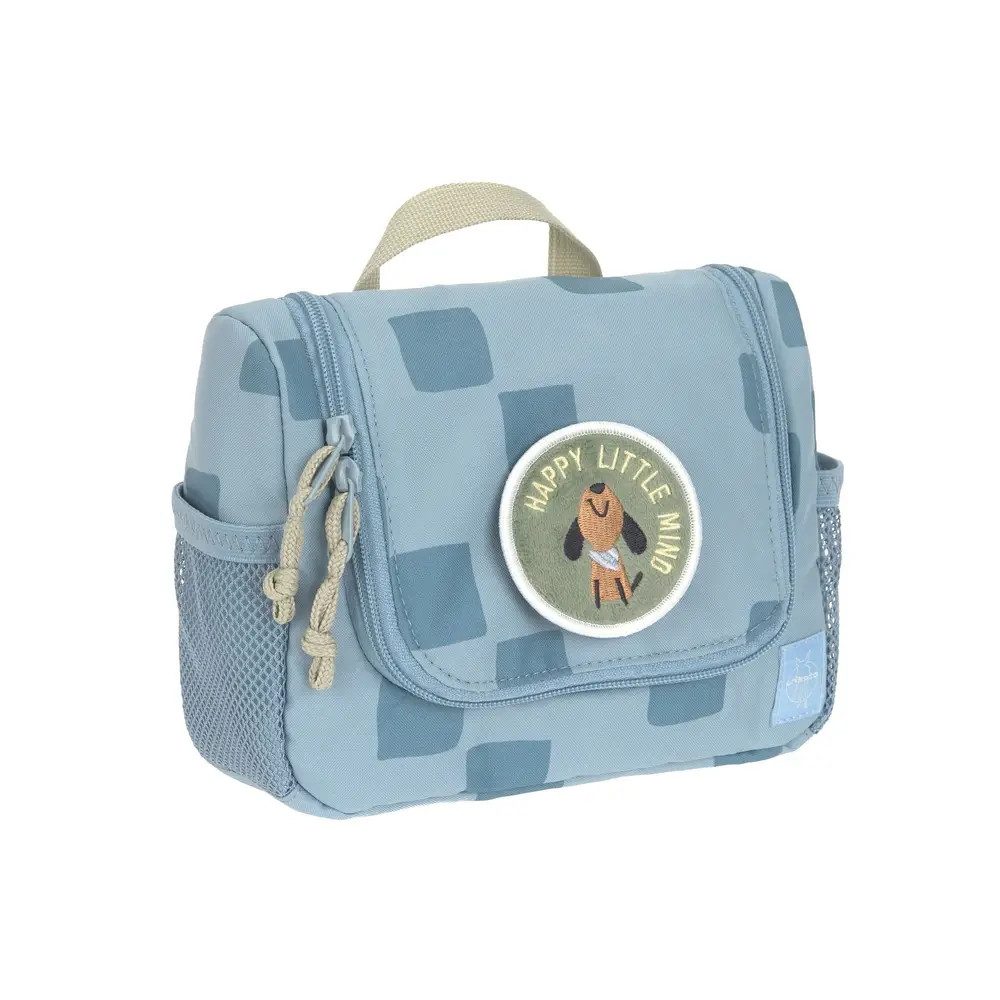 LÄSSIG Kinderrucksack Mini Washbag Pattern Party blue