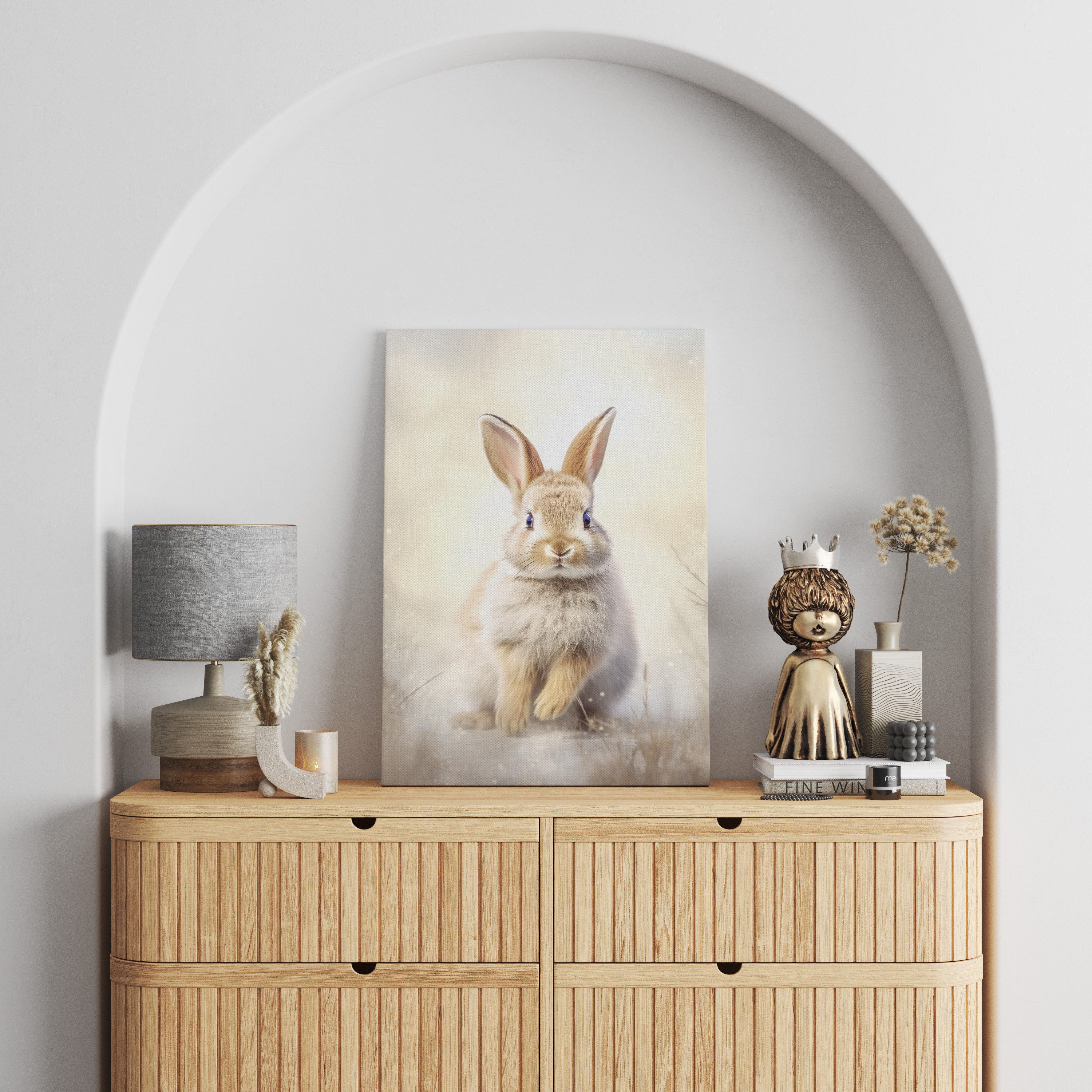 raxxa Leinwandbild "Baby Hase", Fotodruck günstig online kaufen