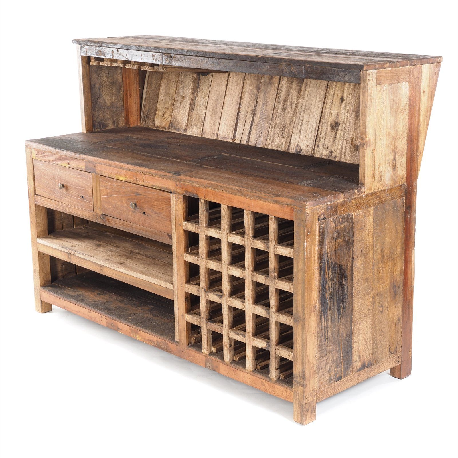 DESIGN DELIGHTS Barschrank BARSCHRANK "PUREWOOD", 150x110x55cm günstig online kaufen