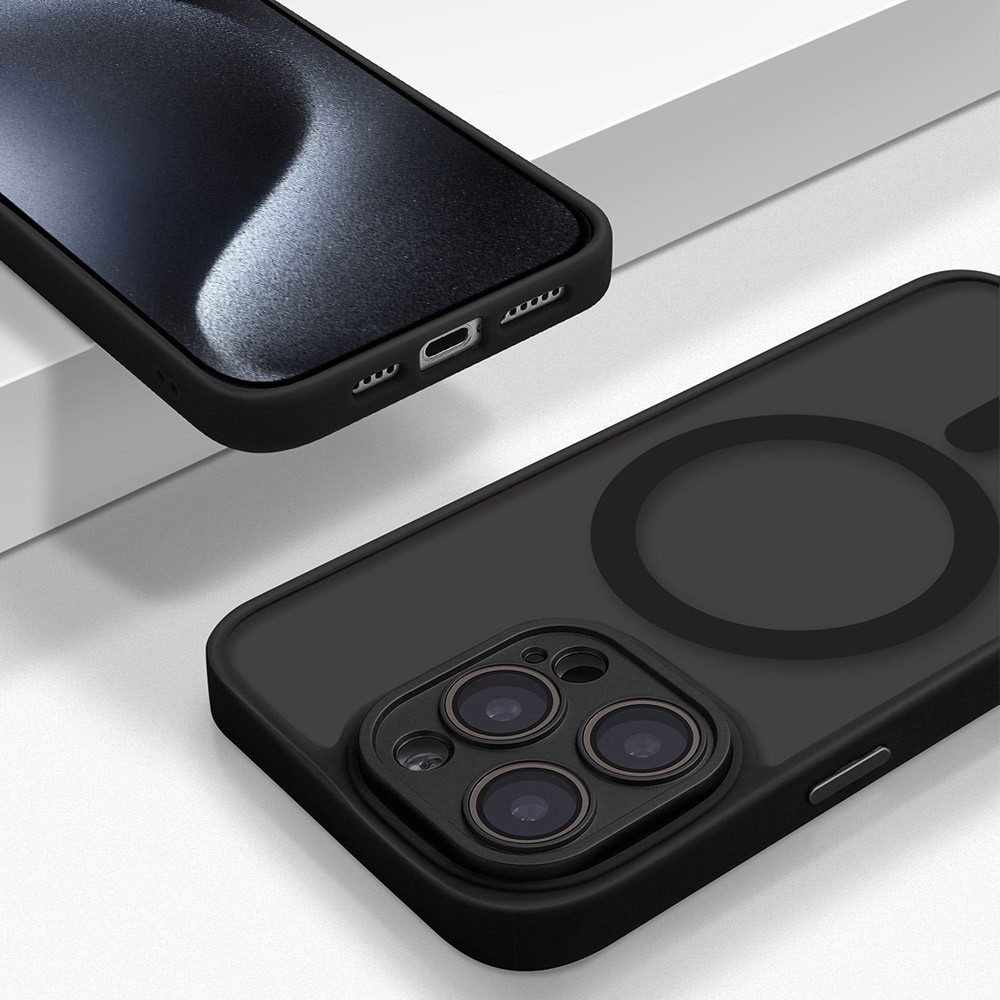 FITSU Handyhülle Schutzhülle für Apple iPhone Hülle MagSafe kompatible Handyhülle Case, Hülle für Apple iPhone 16 Pro Max, 16 Pro, 16, 15 Pro, 15, 14, 13 Case