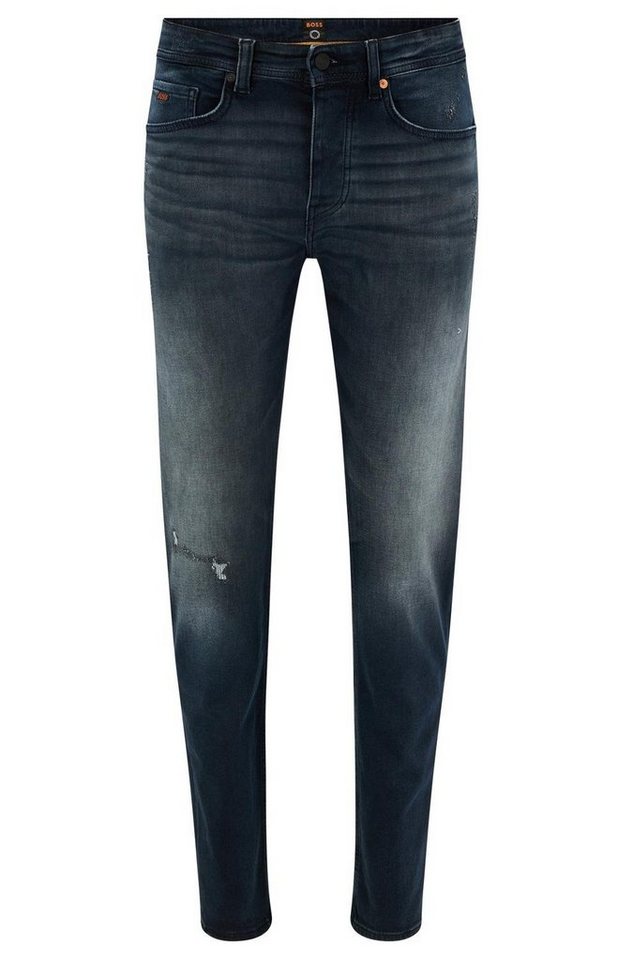 BOSS ORANGE Regular-fit-Jeans Taber BC-SP-1 10243148 02, Dark Blue
