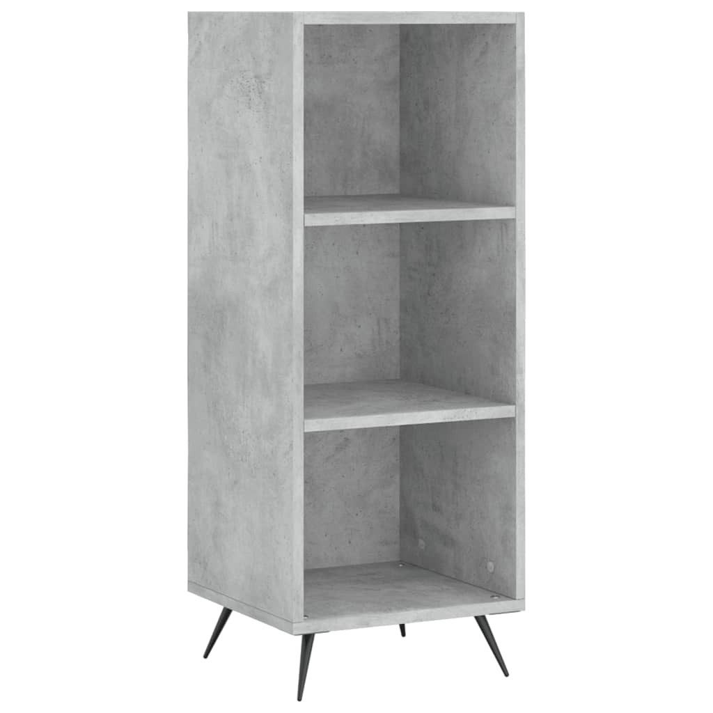vidaXL Standregal Regalschrank Betongrau 34,5x32,5x90 cm günstig online kaufen