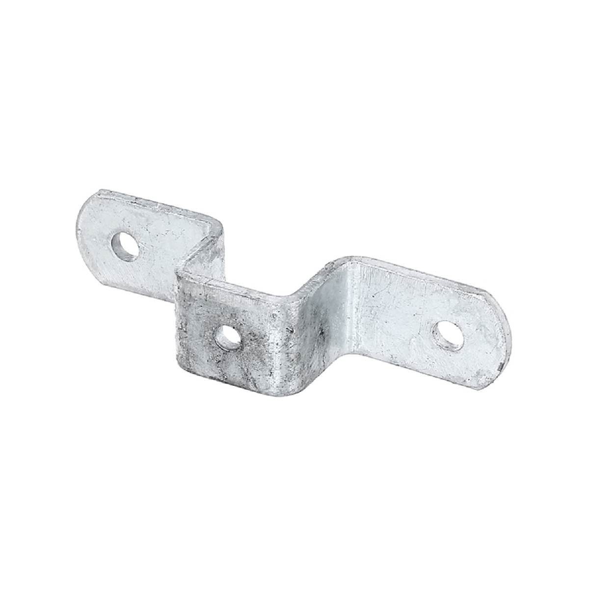 Pfostenkappe Befestigungslasche für Universalpfosten 30 x 30 mm, Stahl feuerverzink