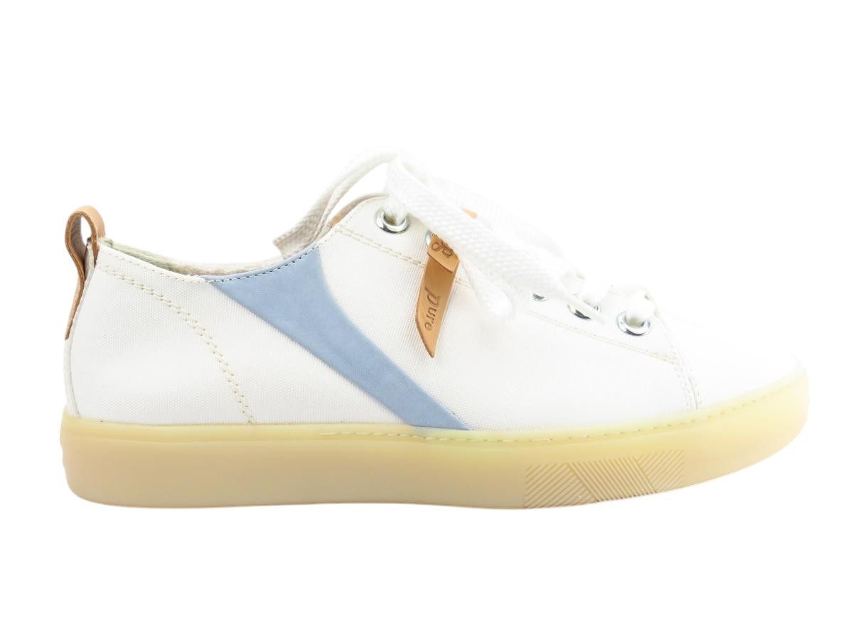Canvas white/sky Sneaker