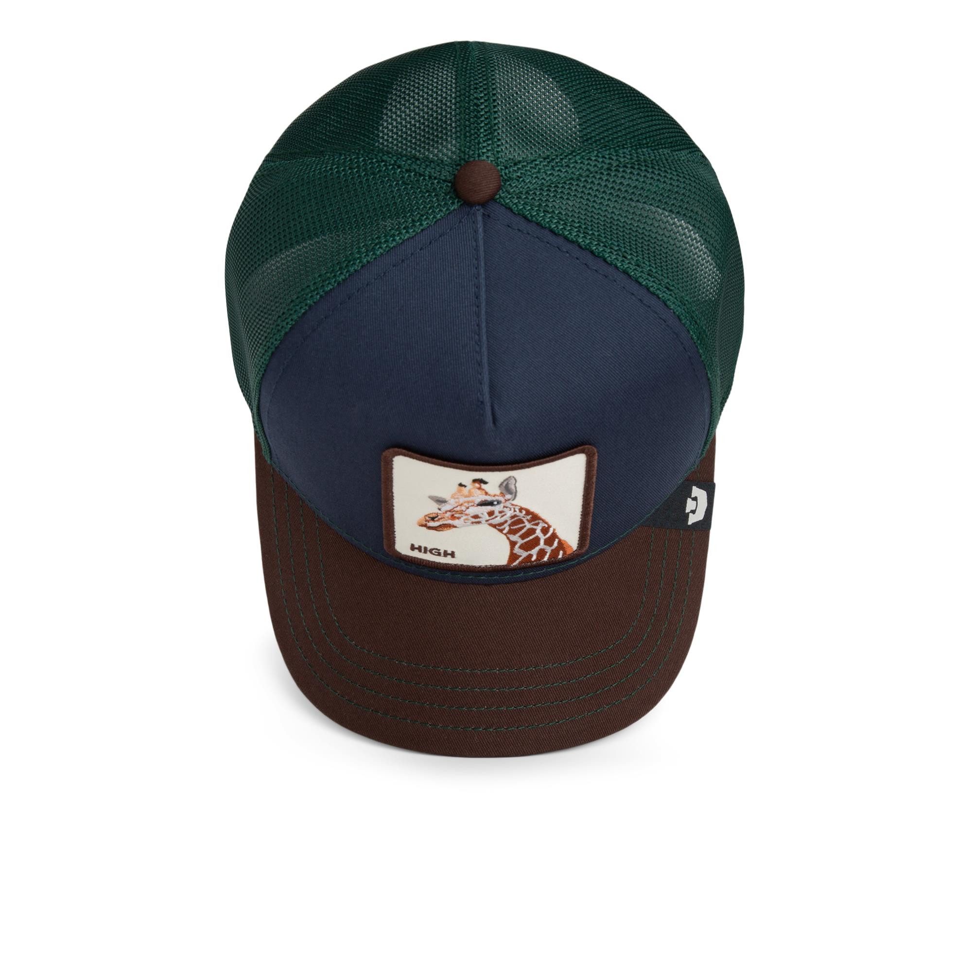 GOORIN Bros. Trucker Cap Goorin Bros. Tricolor Giraffe Trucker Cap Original Recipe Tri Tone (Basecap, Meshcap, Trucker Kappe)