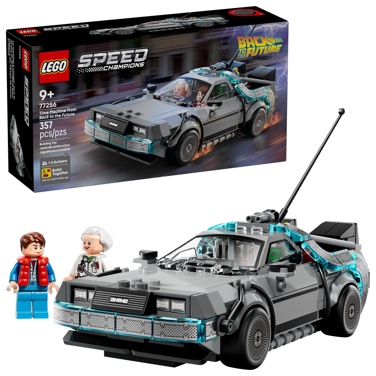 LEGO® Speed Champions 77256 Zeitmaschine aus Zurück in die Zukunft Spielbau günstig online kaufen