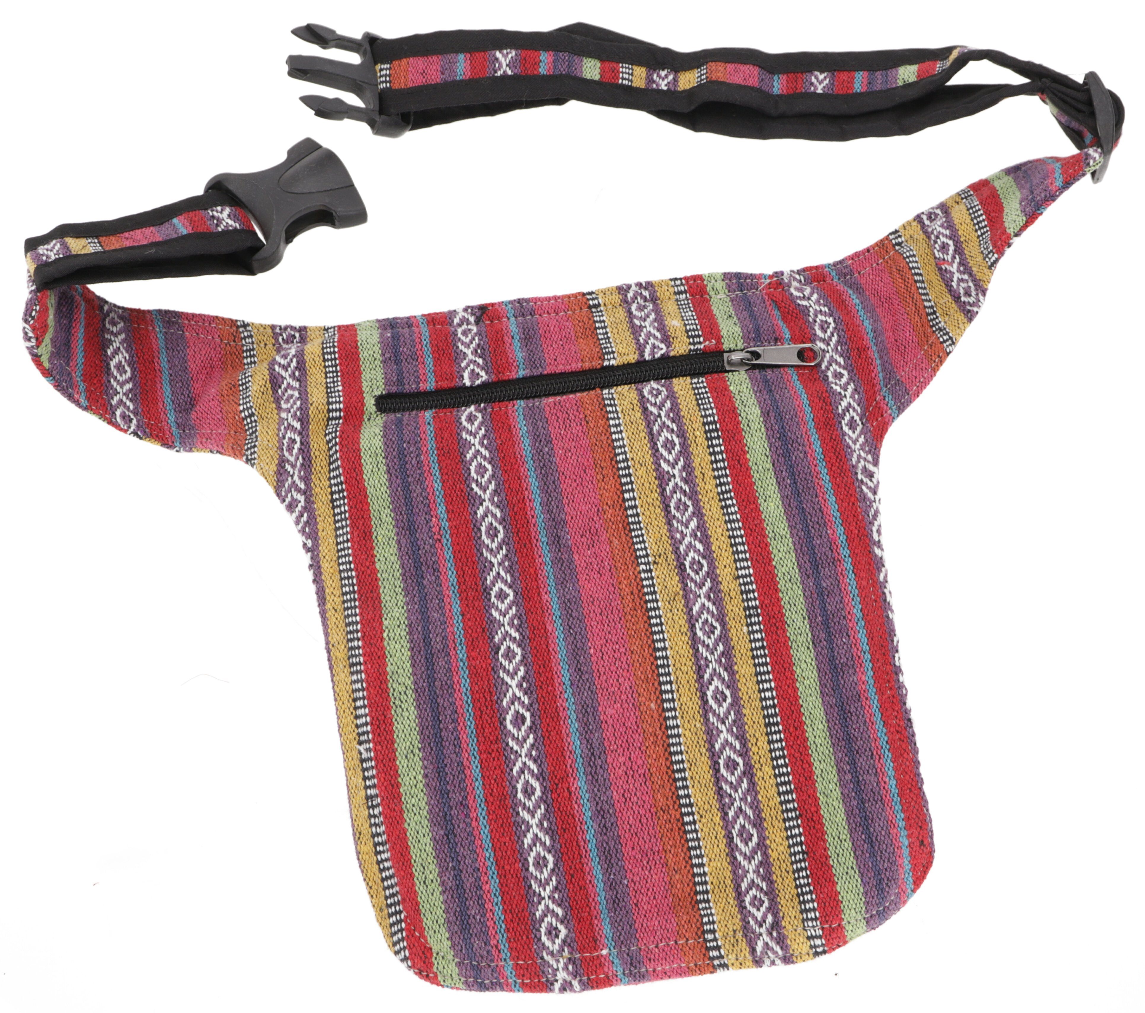 Nepal - Hanf Gürteltasche Modell.. Modell Guru-Shop Gürteltasche Sidebag, Ethno 13