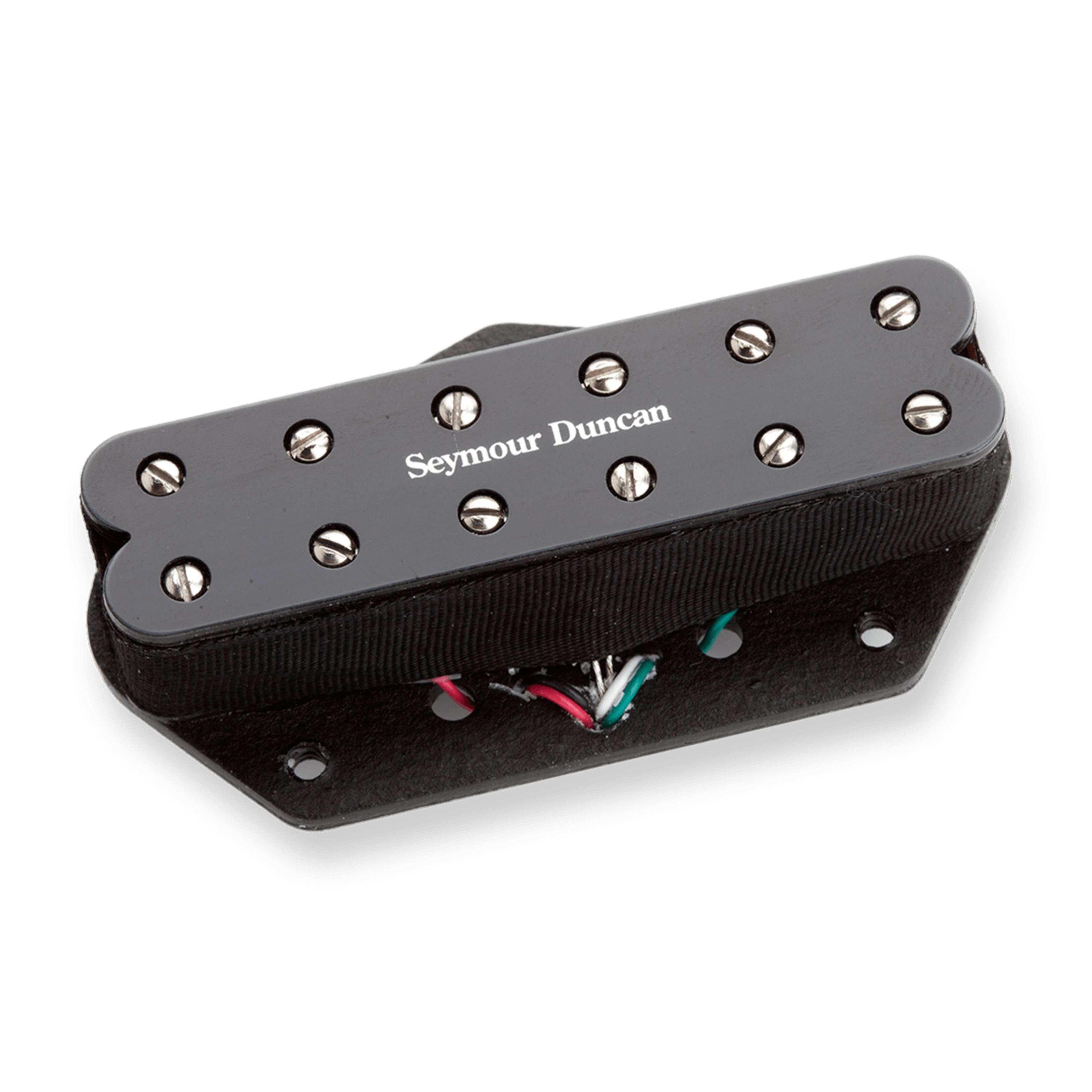 Seymour Duncan Tonabnehmer, (ST59-1 BLK Little '59 Tele Black Bridge, E-Gitarre Tonabnehmer, Humbucker im Single-Coil-Format), ST59-1 Little '59 Tele Bridge Black - Humbucker Tonabnehmer für