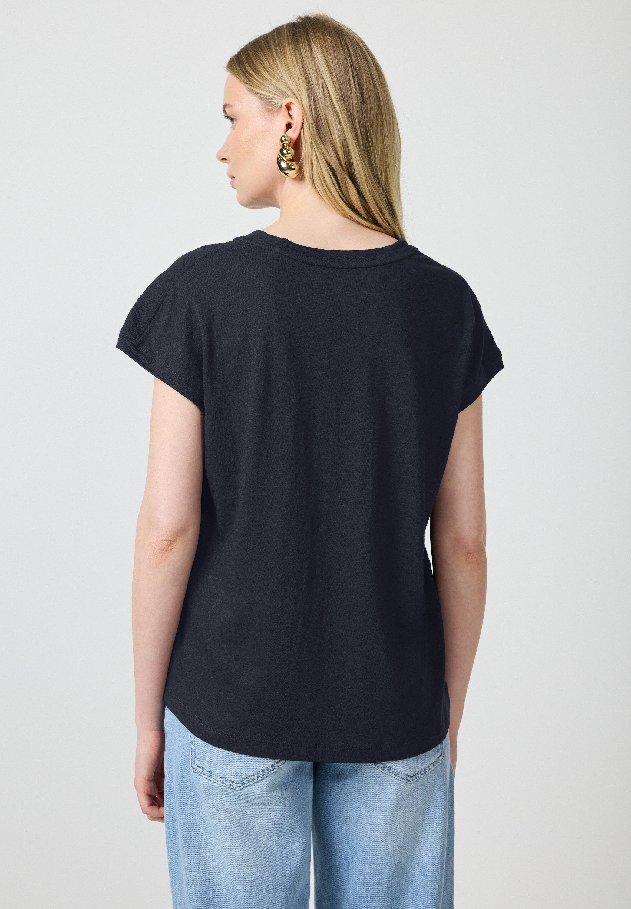 STREET ONE STUDIO T-Shirt, im soften Baumwoll-Mix günstig online kaufen