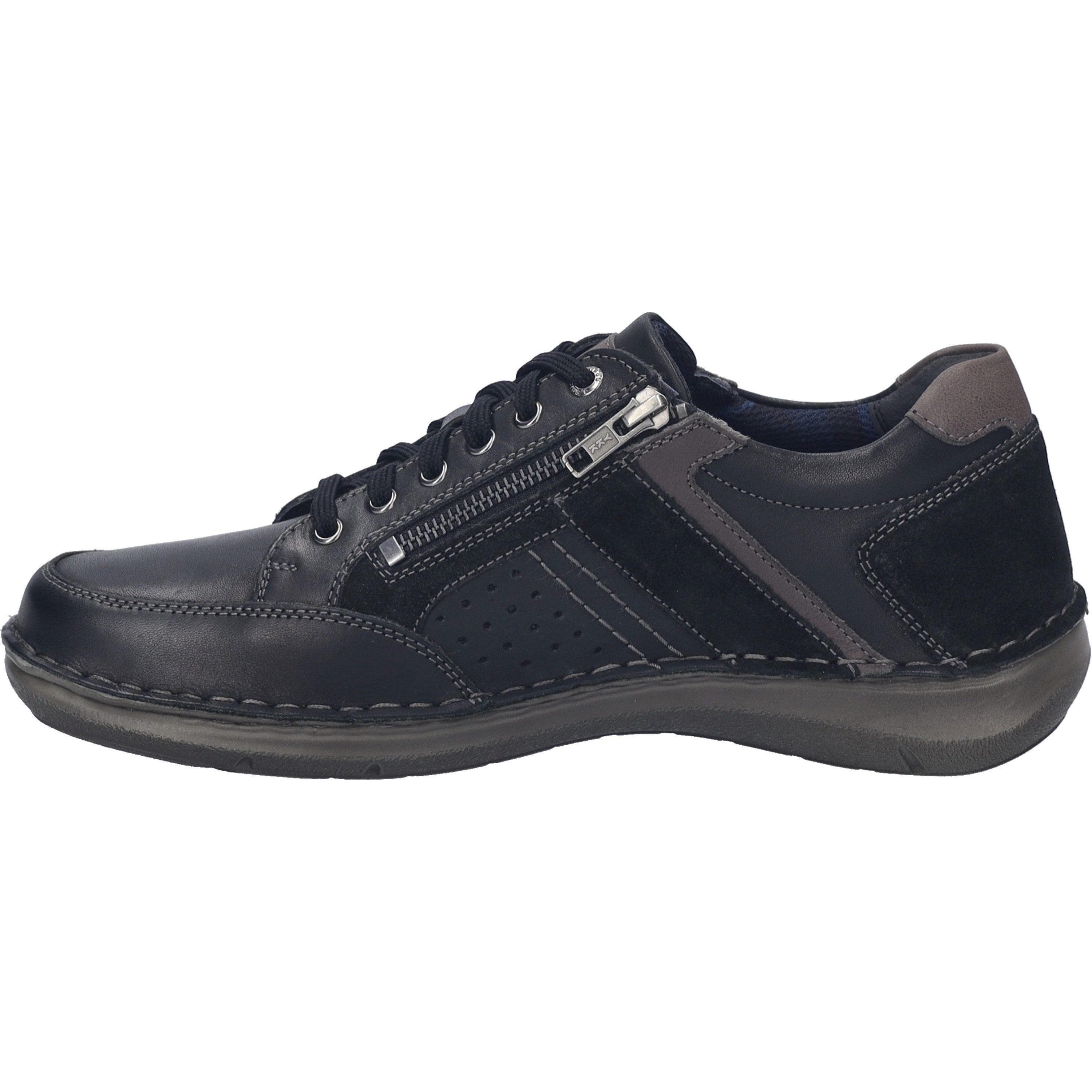 Josef Seibel New Anvers 87, schwarz Schnürschuh