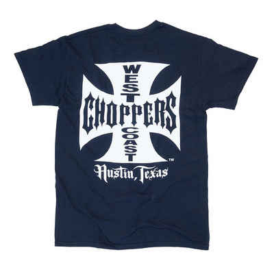 West Coast Choppers T-Shirt WCC OG Cross Austin/Texas
