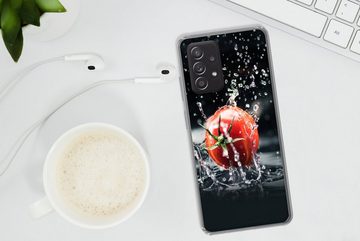 MuchoWow Handyhülle Tomate - Gemüse - Stilleben - Wasser - Rot, Phone Case, Handyhülle Samsung Galaxy A53, Silikon, Schutzhülle