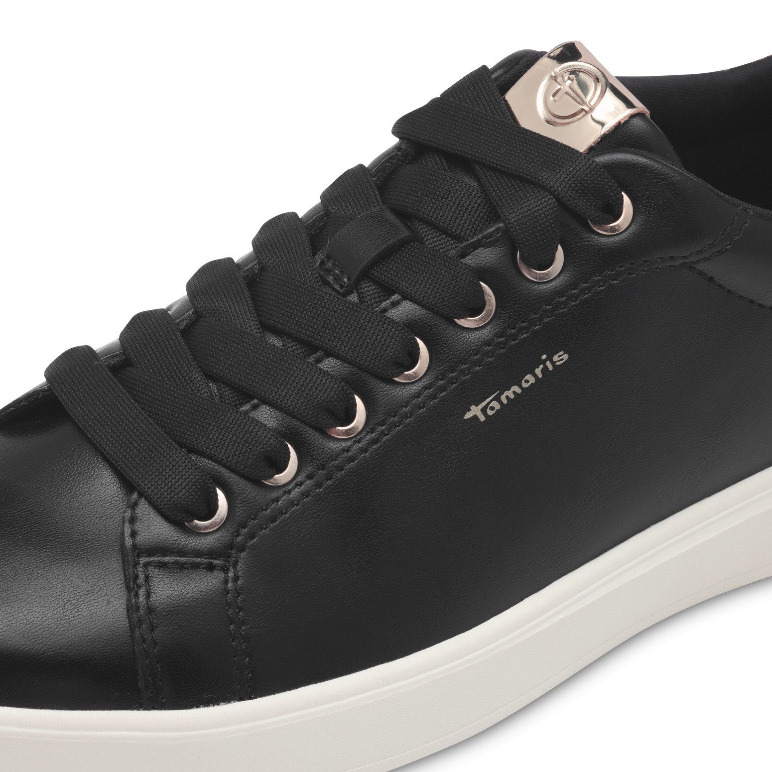 Tamaris Plateausneaker Freizeitschuh, Halbschuh, Schnürer in veganer Verarbeitung