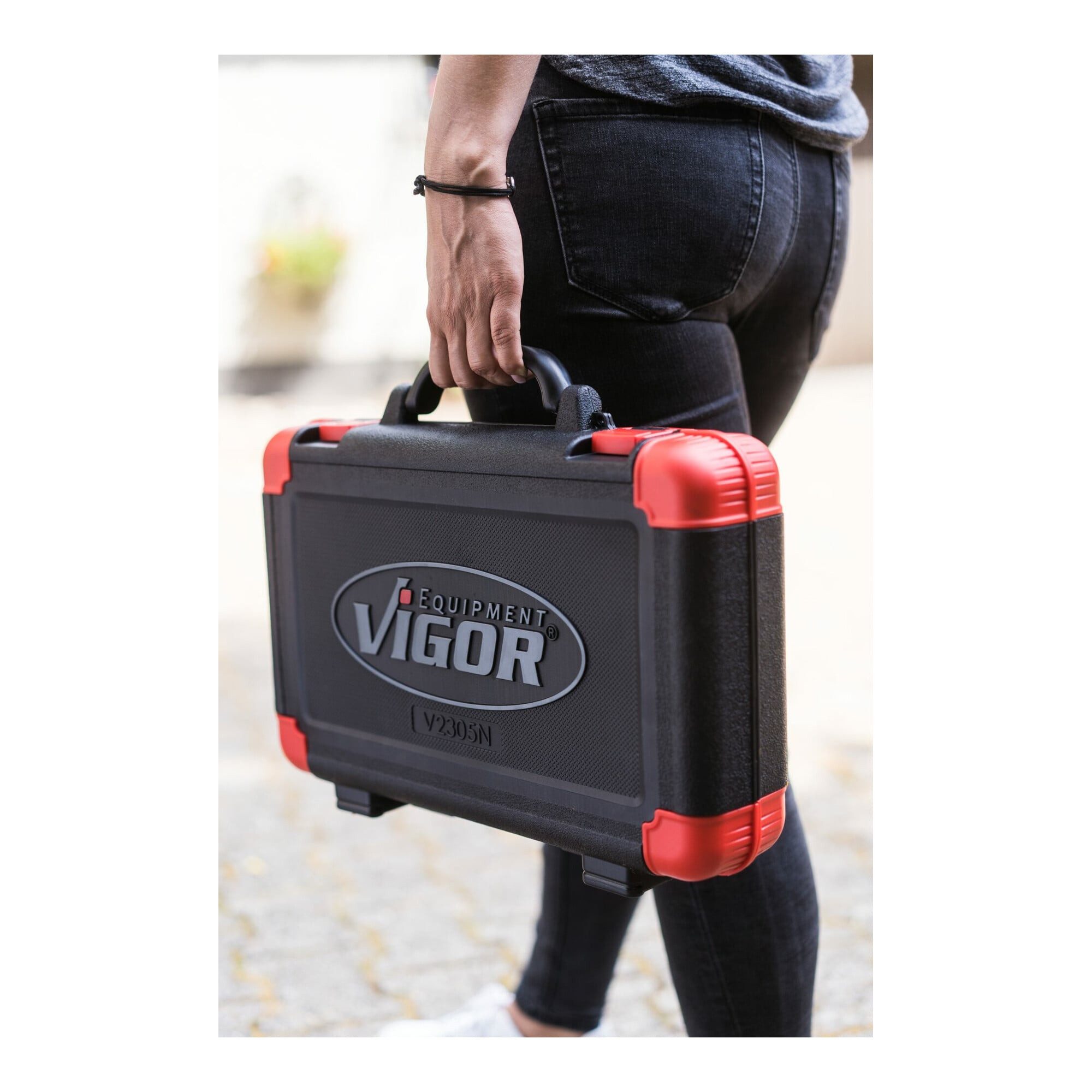 VIGOR Steckschlüssel VIGOR Innenvierkant Antrieb 10 = 3/8 Zoll Steckschlüssel-Satz V2305N ∙