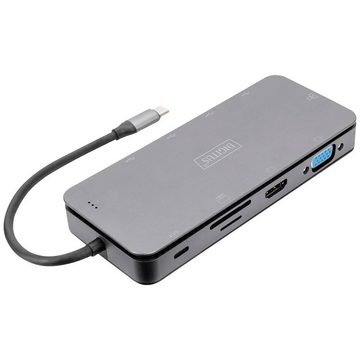 Digitus Laptop-Dockingstation 11 Port USB-C Dockingstation mit SSD Enclosure