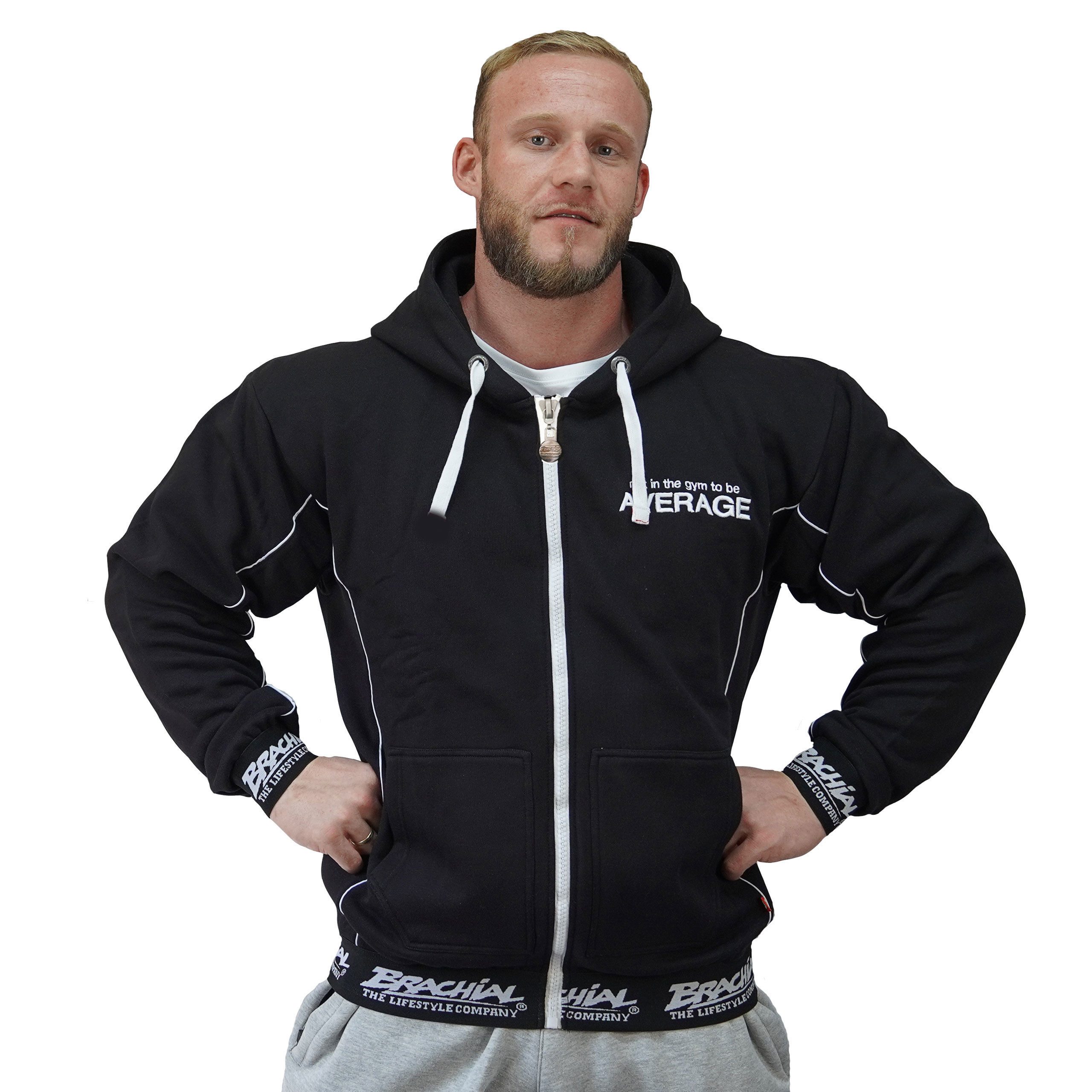 BRACHIAL THE LIFESTYLE COMPANY Kapuzensweatjacke Brachial Zip-Hoody "Spacy" günstig online kaufen