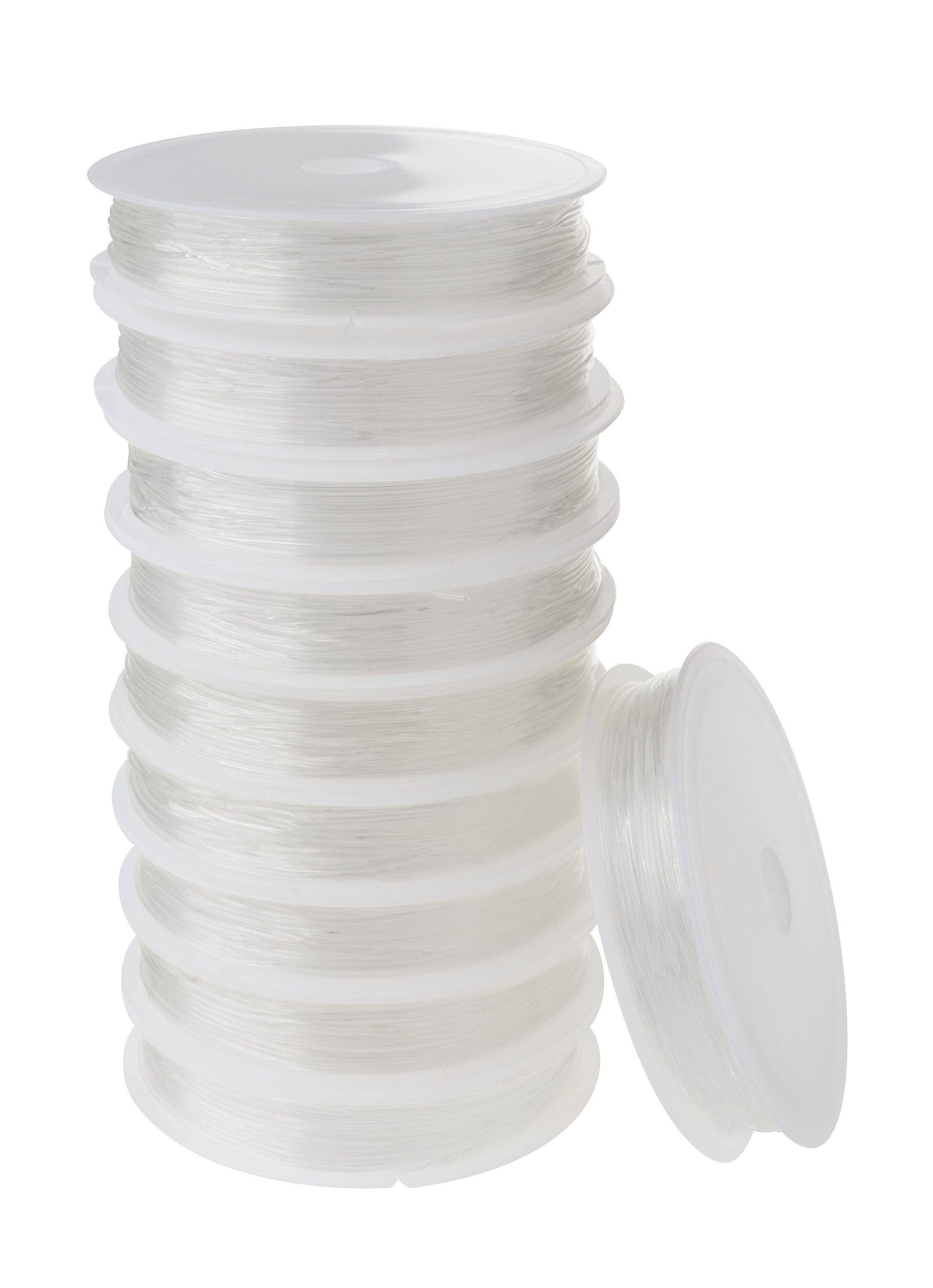VBS XXL Bastelband Magic Stretch Gummikordeln, 10 Stück, 4 m