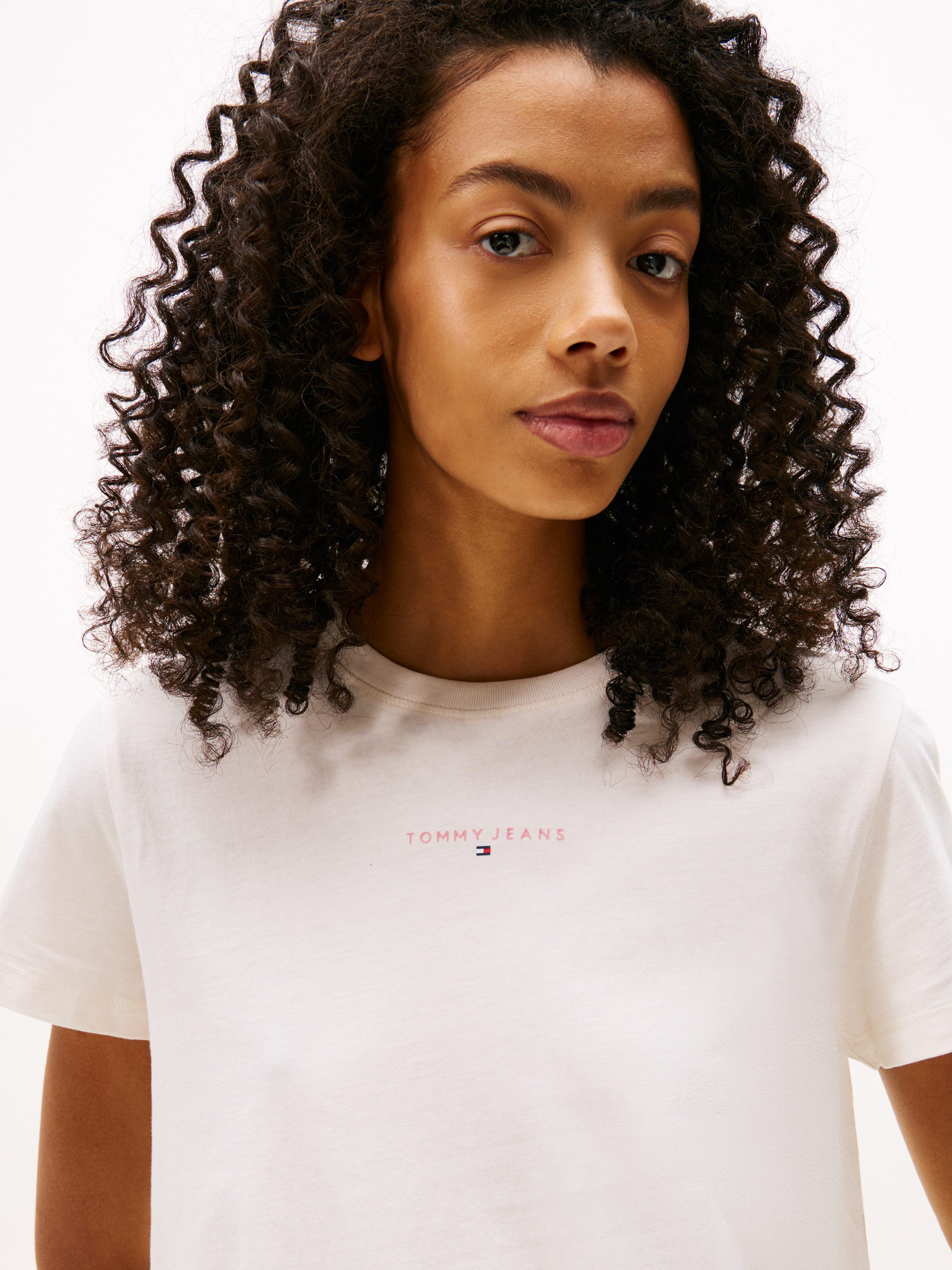Tommy Jeans Kurzarmshirt TJW REG LINEAR günstig online kaufen
