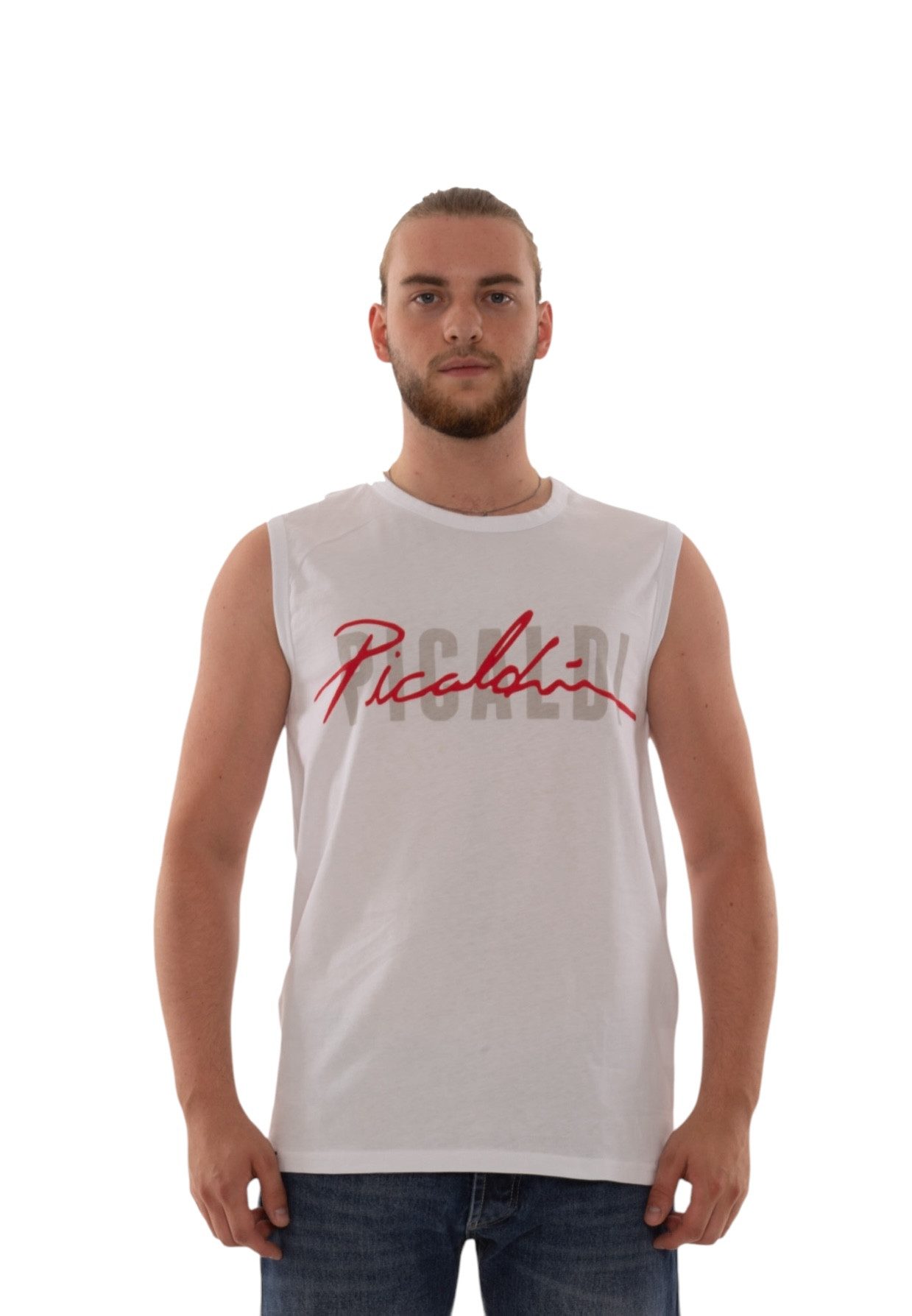 PICALDI Jeans Tanktop Collection (1-tlg) Logodruck günstig online kaufen