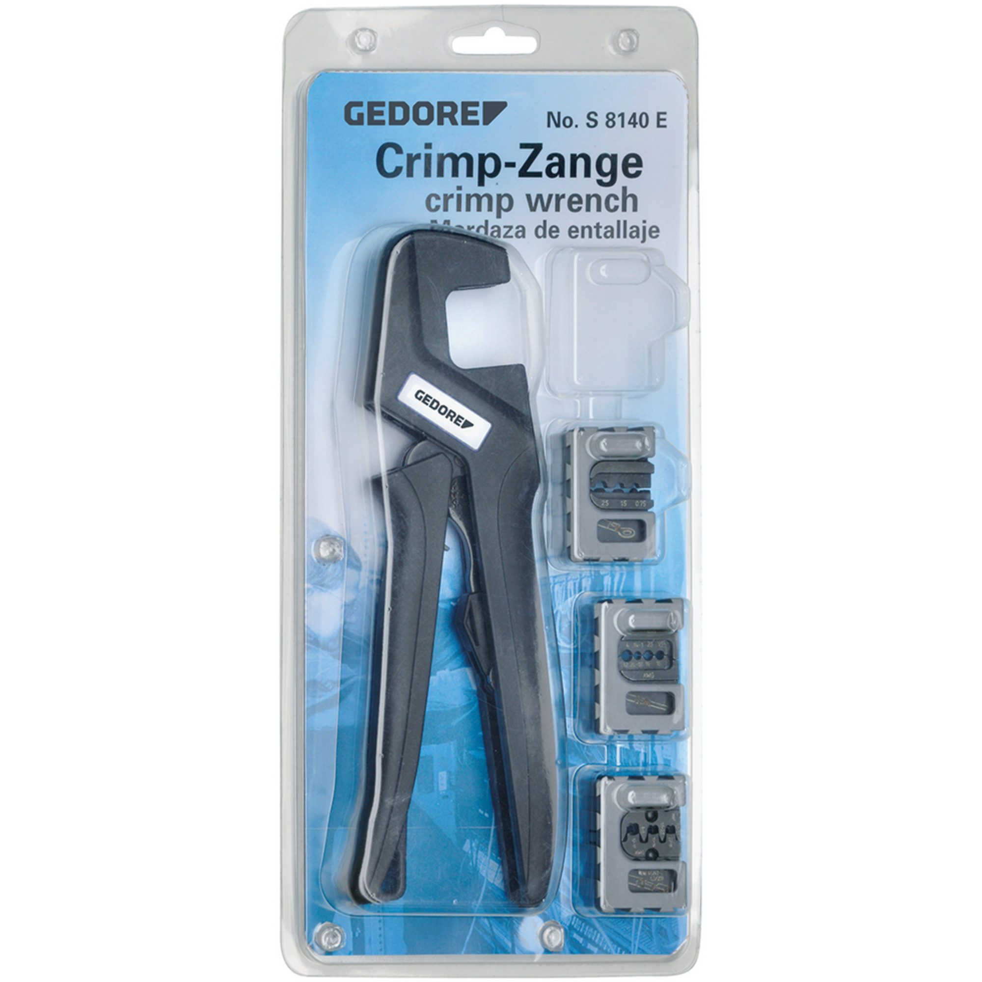 Gedore Crimpzange GEDORE Crimp-Zangen-Set AUTOMOTIVE (S 8140 A)