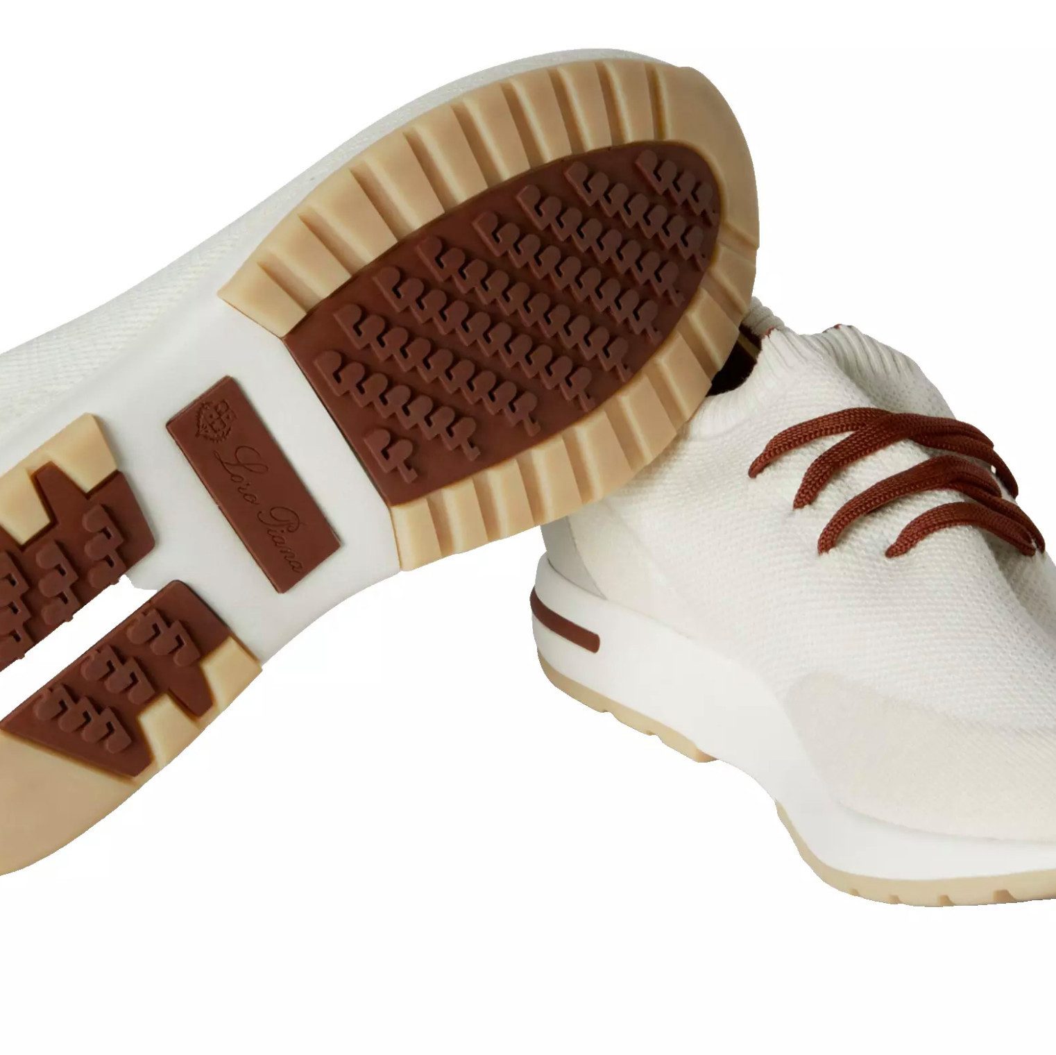 Loro Piana 360 Flexy Walk Wish® Stretch-Knit Slip-On Schuhe Sneaker Doppellagiges exklusiven Wish®-Stretch-Strick