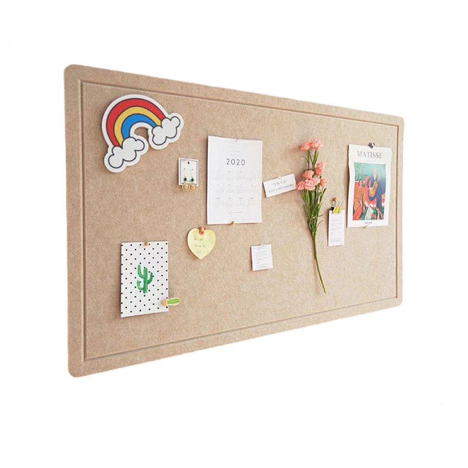 Coonoor Pinnwand Faltbare Filz-Pinnwand, dekorative Präsentationstafel, Wand-Korkplatte, Mitteilungstafel, Fototafel