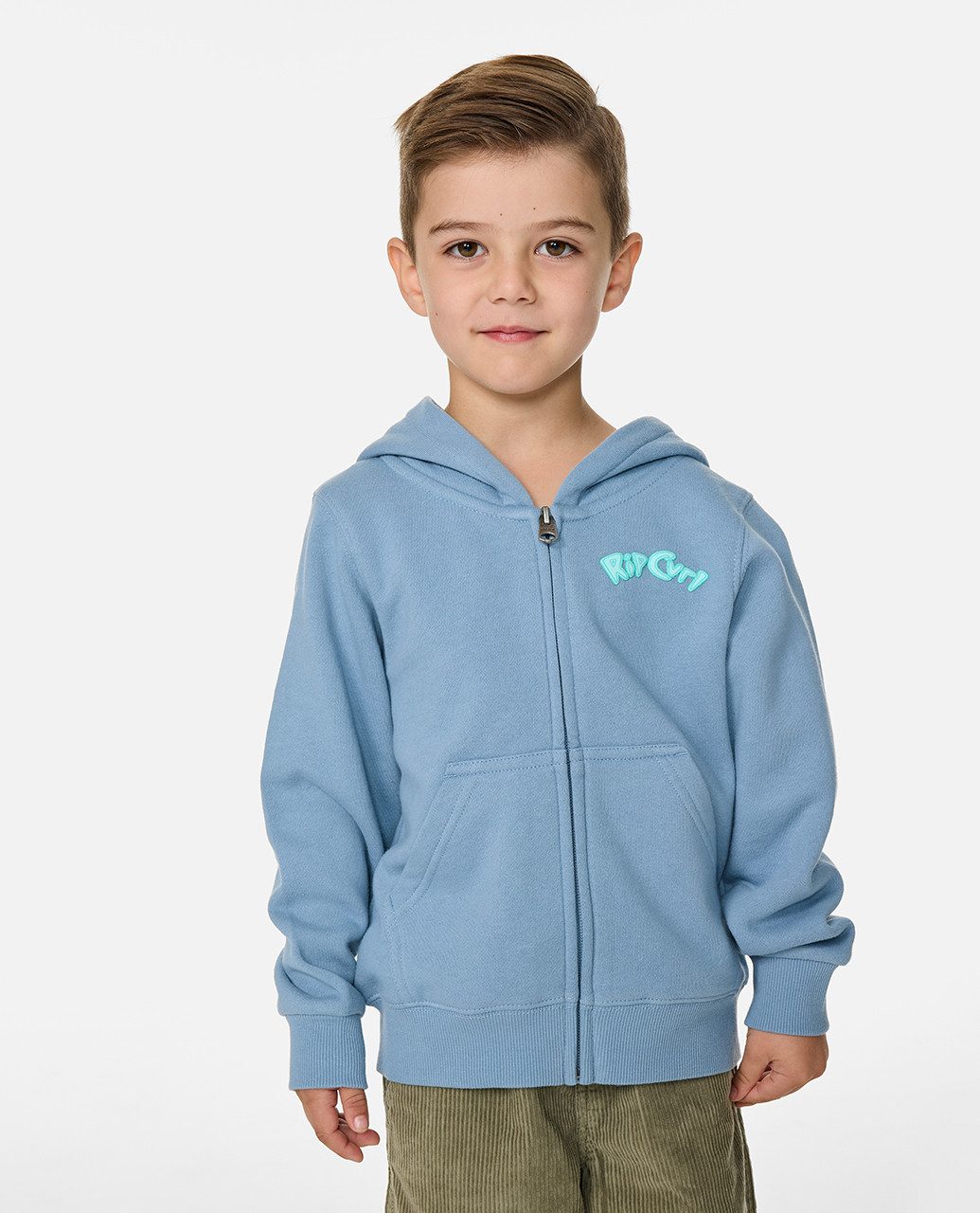 Rip Curl Kapuzenstrickjacke Rip Curl Ride The Wave Zip Through Fleece für Kids