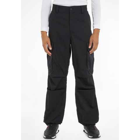 Tommy Jeans Cargohose TJM AIDEN BAGGY CARGO PANT mit feiner Struktur im Stoff